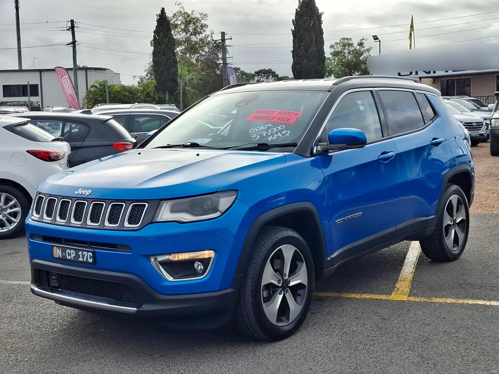 2019 JEEP COMPASS M6 MY18 LIMITED (4x4) 9 SP AUTOMATIC 4D WAGON