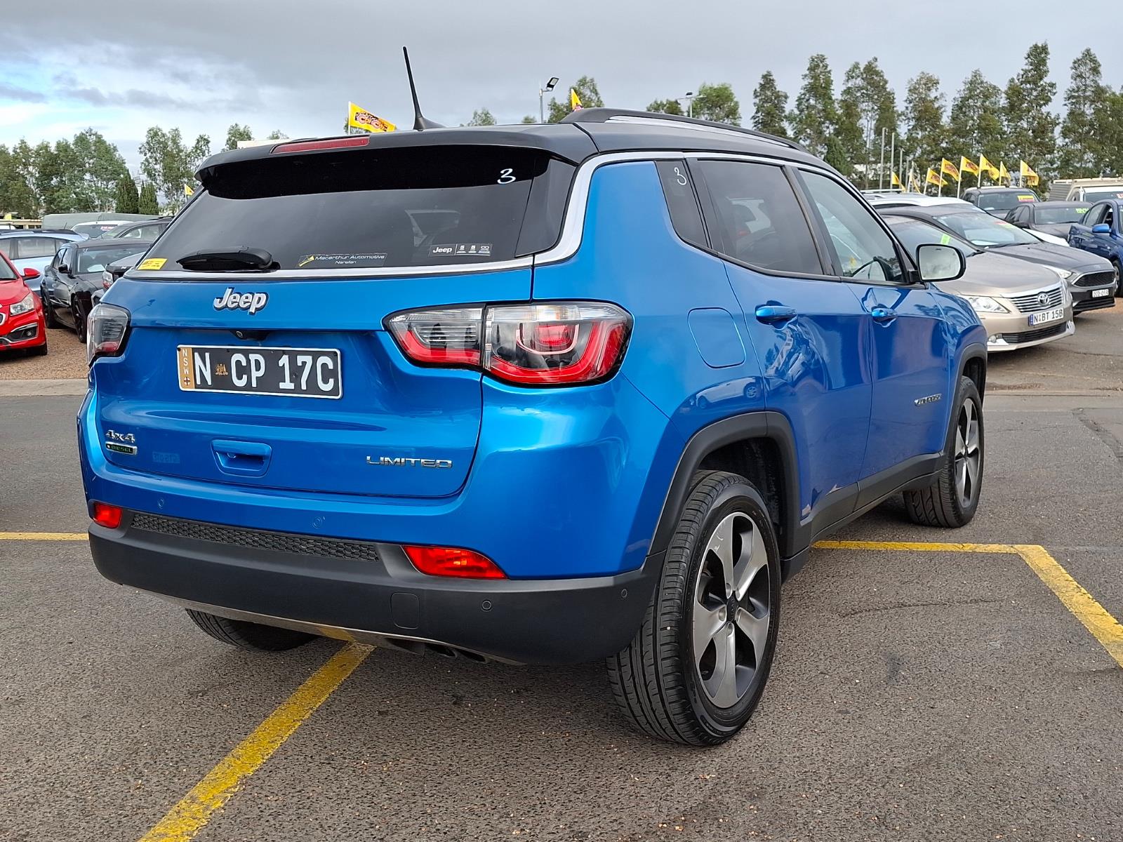 2019 JEEP COMPASS M6 MY18 LIMITED (4x4) 9 SP AUTOMATIC 4D WAGON