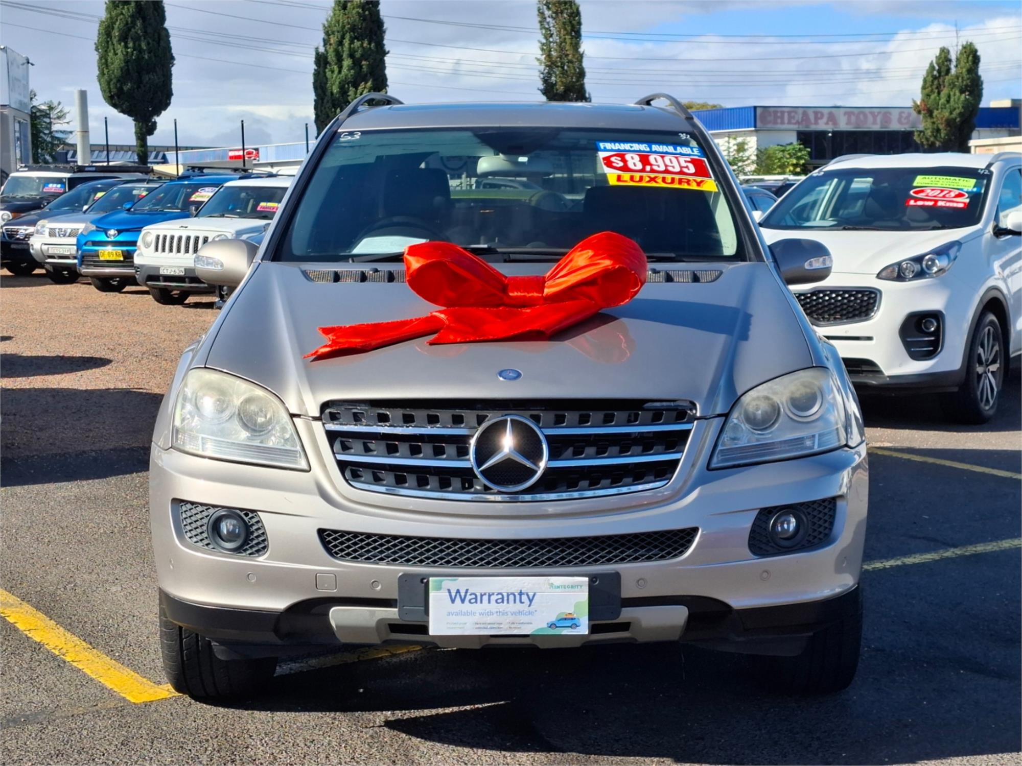 2006 MERCEDES-BENZ ML W164 350 (4x4) 7 SP AUTOMATIC G-TRONIC 4D WAGON