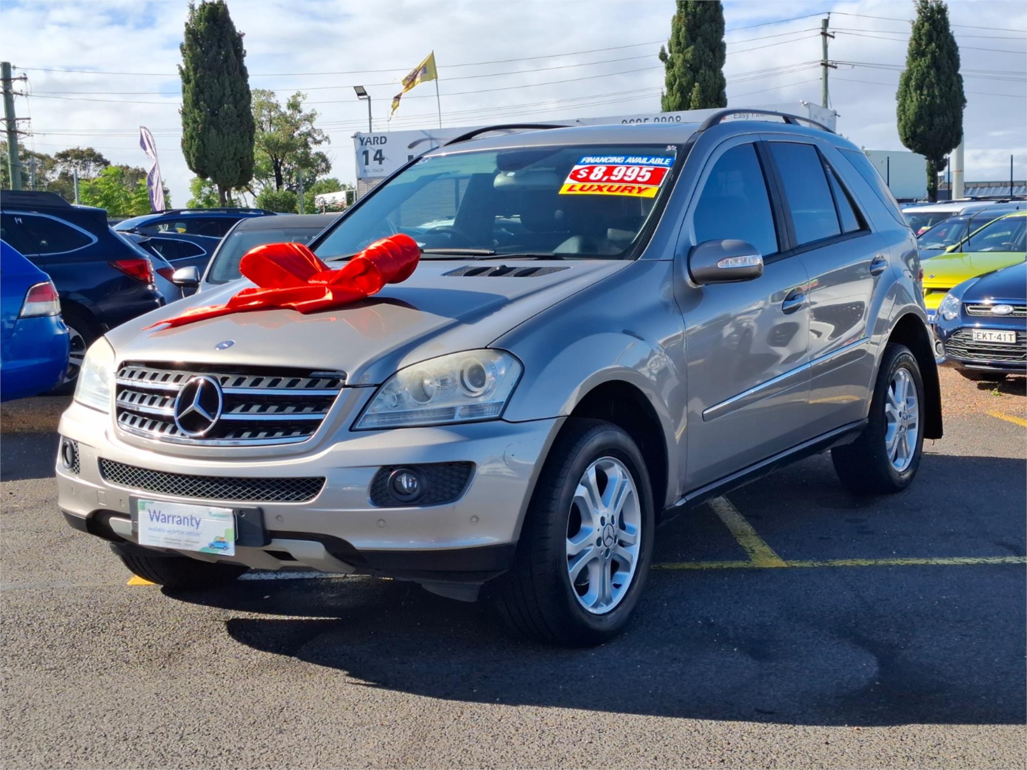 2006 MERCEDES-BENZ ML W164 350 (4x4) 7 SP AUTOMATIC G-TRONIC 4D WAGON