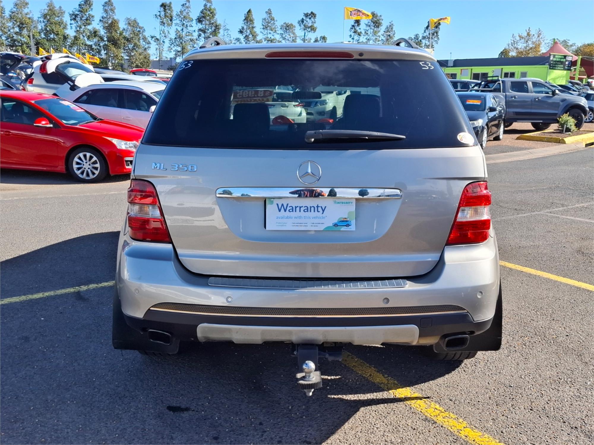 2006 MERCEDES-BENZ ML W164 350 (4x4) 7 SP AUTOMATIC G-TRONIC 4D WAGON