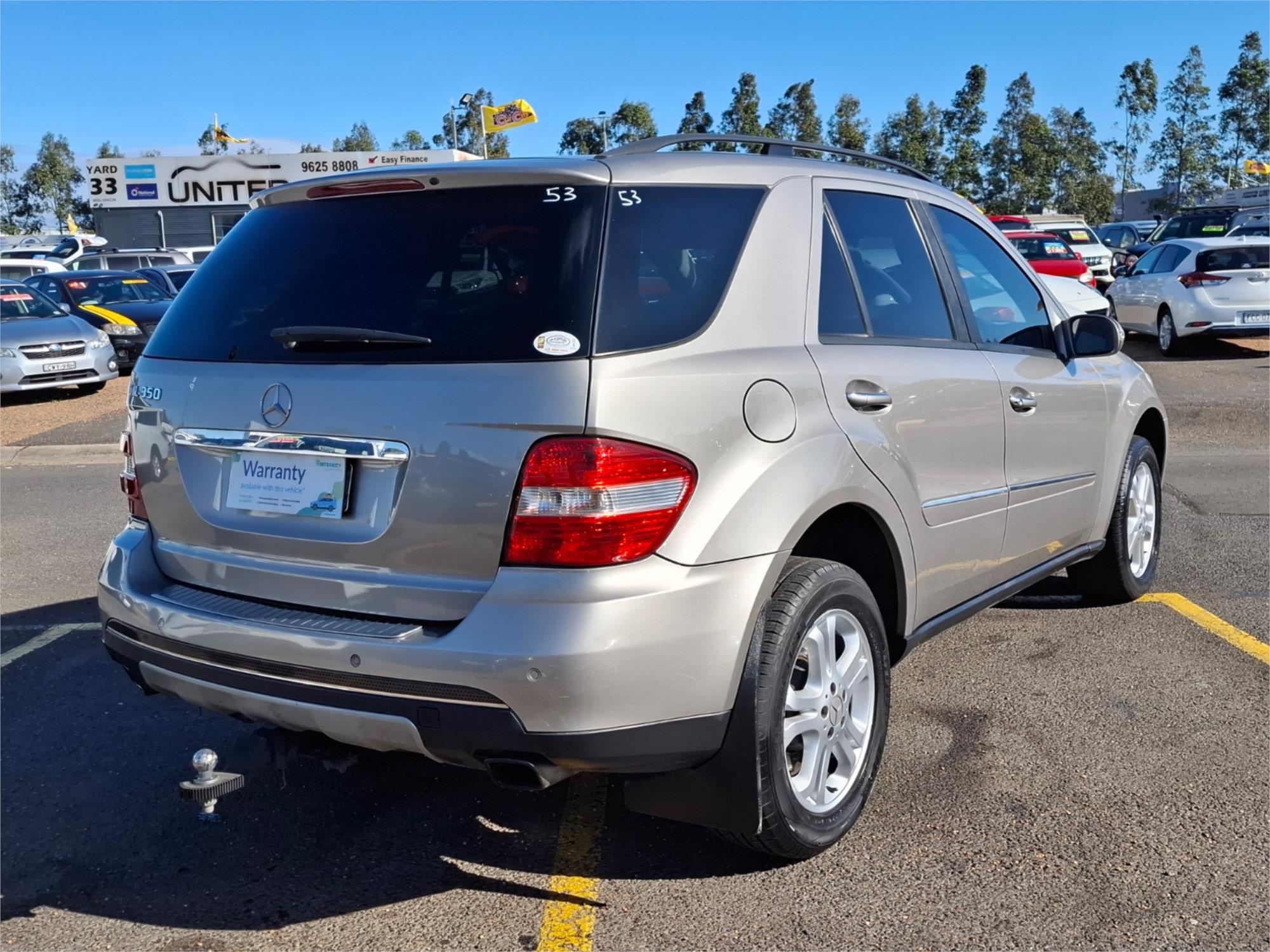 2006 MERCEDES-BENZ ML W164 350 (4x4) 7 SP AUTOMATIC G-TRONIC 4D WAGON