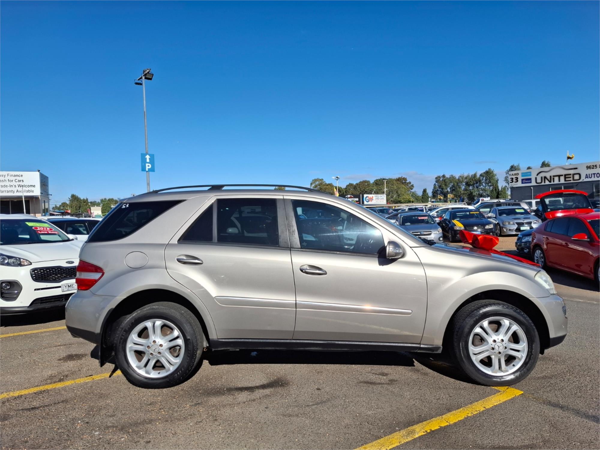 2006 MERCEDES-BENZ ML W164 350 (4x4) 7 SP AUTOMATIC G-TRONIC 4D WAGON