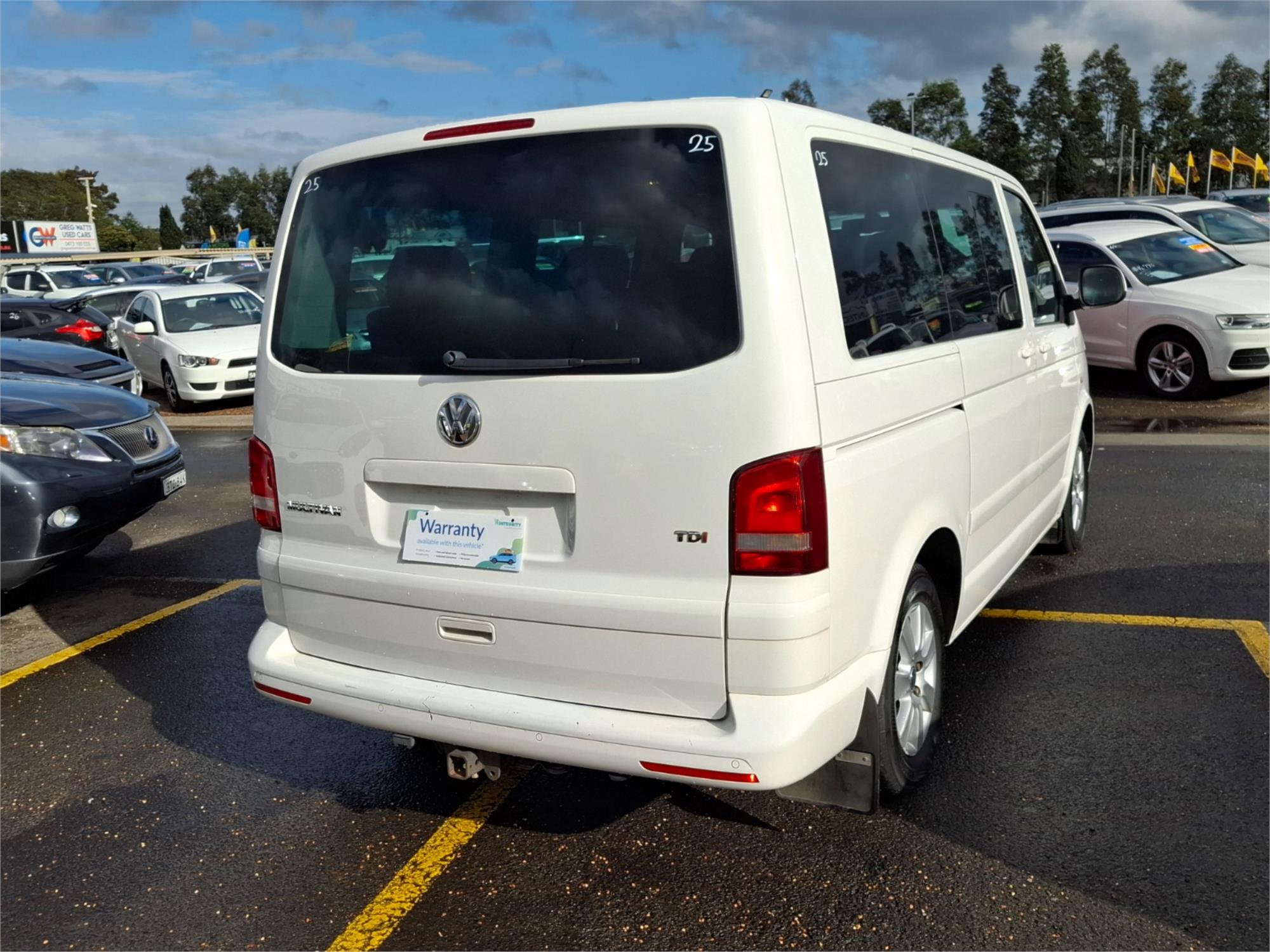 2012 VOLKSWAGEN MULTIVAN T5 MY12 COMFORTLINE TDI340 7 SP AUTO DIRECT SHIFT 4D WAGON