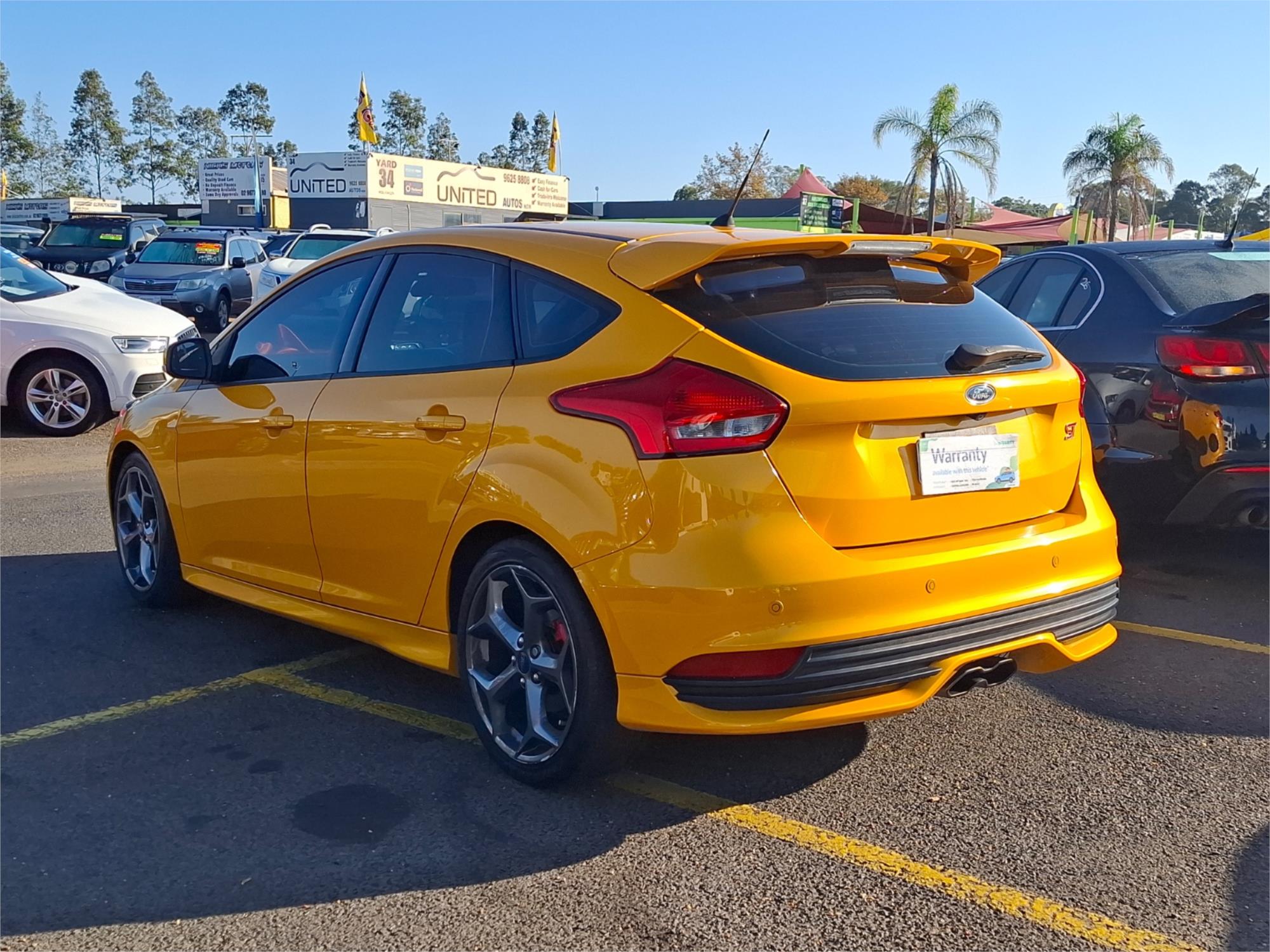 2015 FORD FOCUS LZ ST2 6 SP MANUAL 5D HATCHBACK