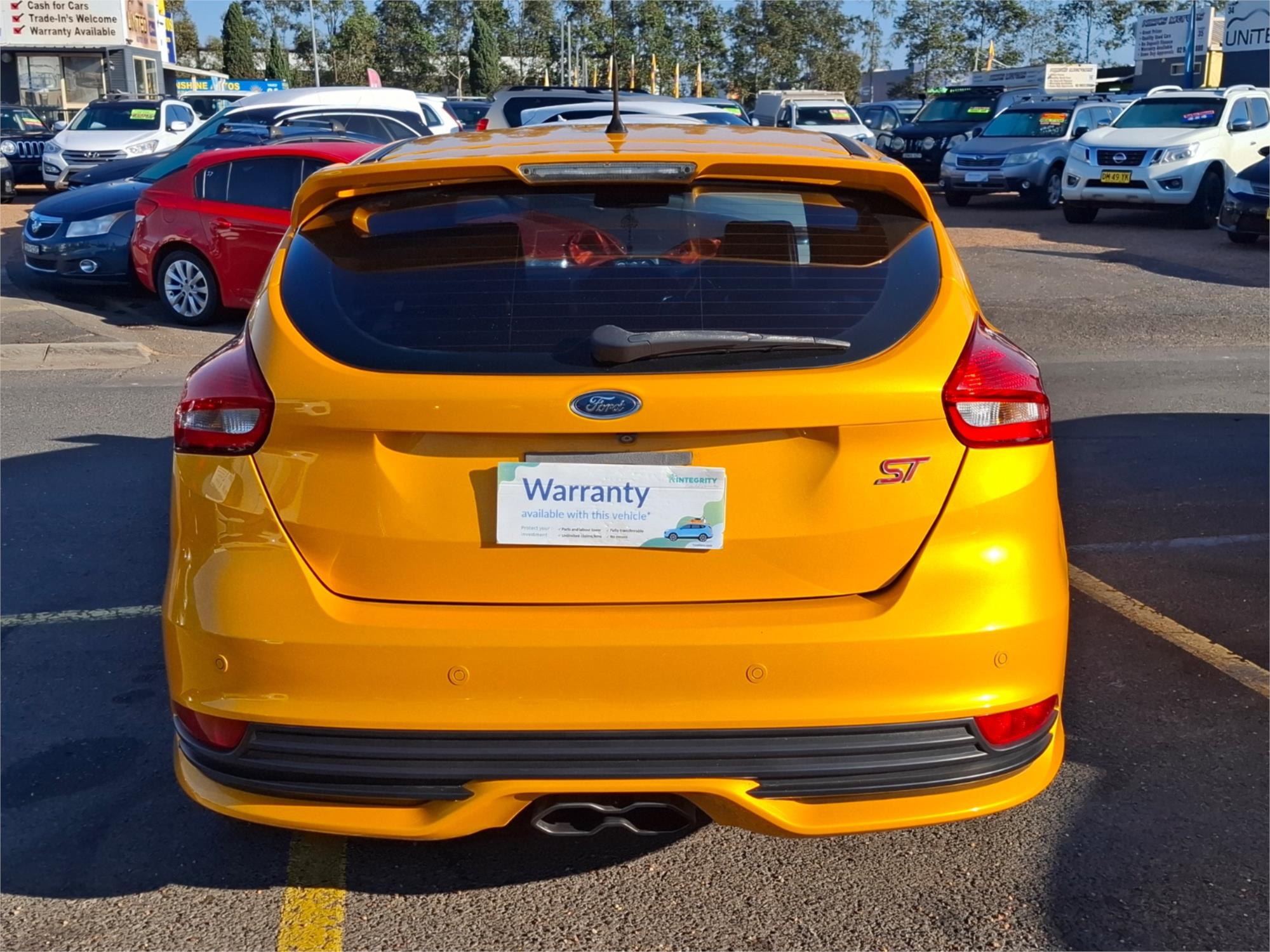 2015 FORD FOCUS LZ ST2 6 SP MANUAL 5D HATCHBACK