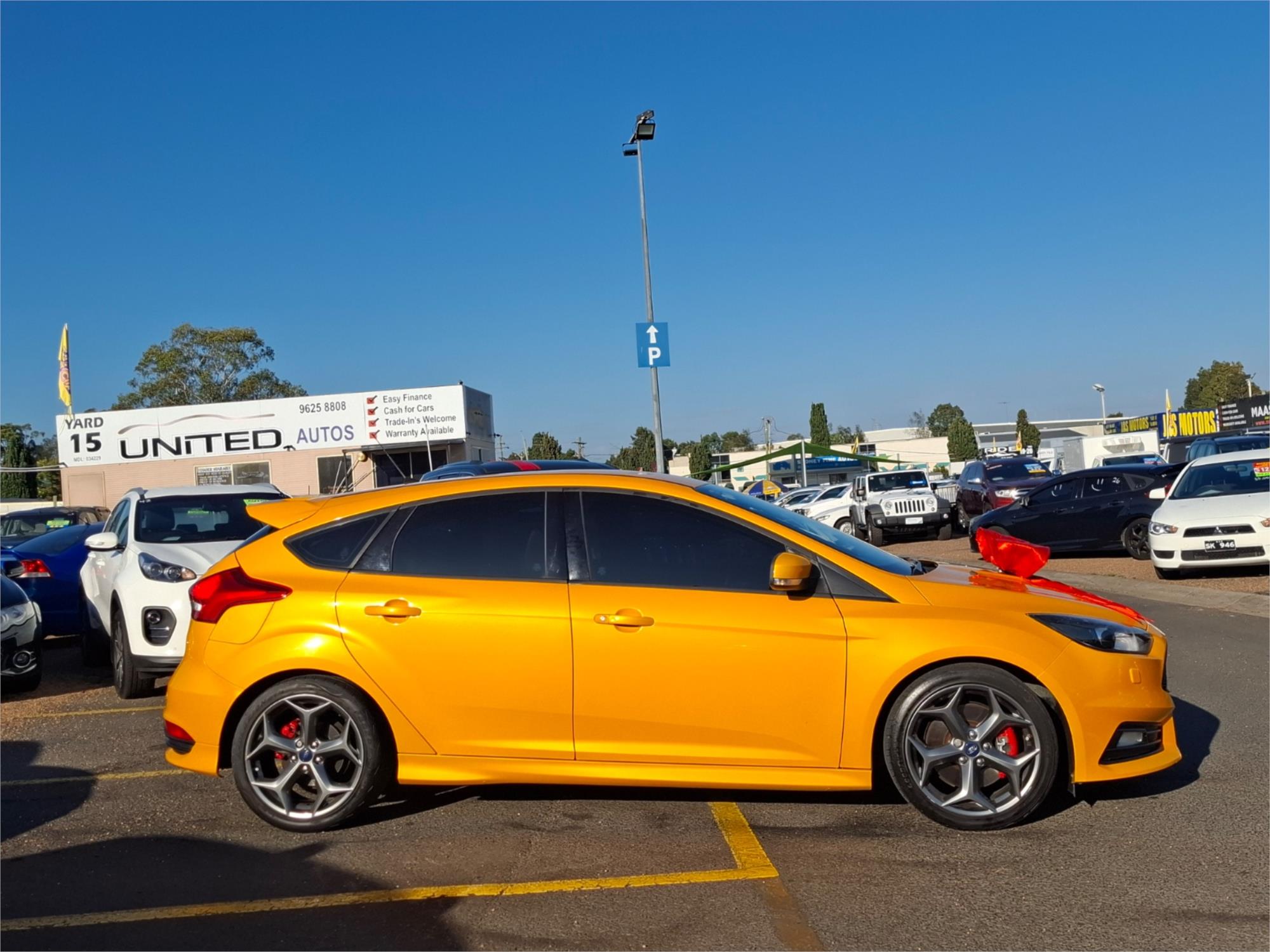 2015 FORD FOCUS LZ ST2 6 SP MANUAL 5D HATCHBACK