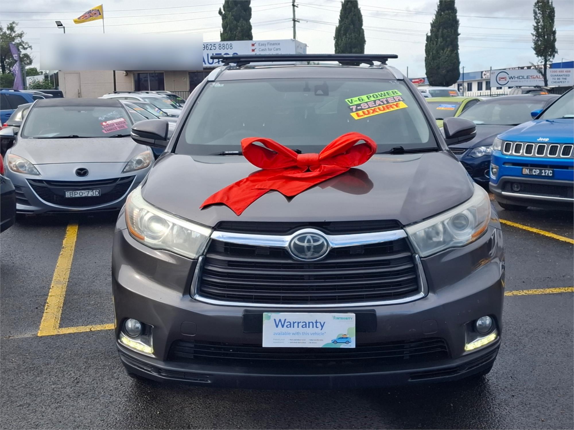 2014 TOYOTA KLUGER GSU55R GRANDE (4x4) 6 SP AUTOMATIC 4D WAGON