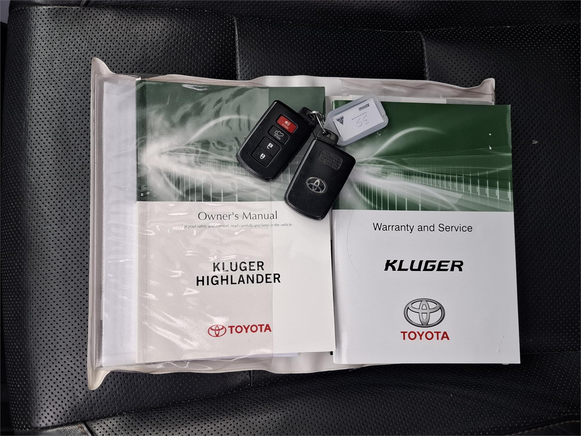 2014 TOYOTA KLUGER GSU55R GRANDE (4x4) 6 SP AUTOMATIC 4D WAGON
