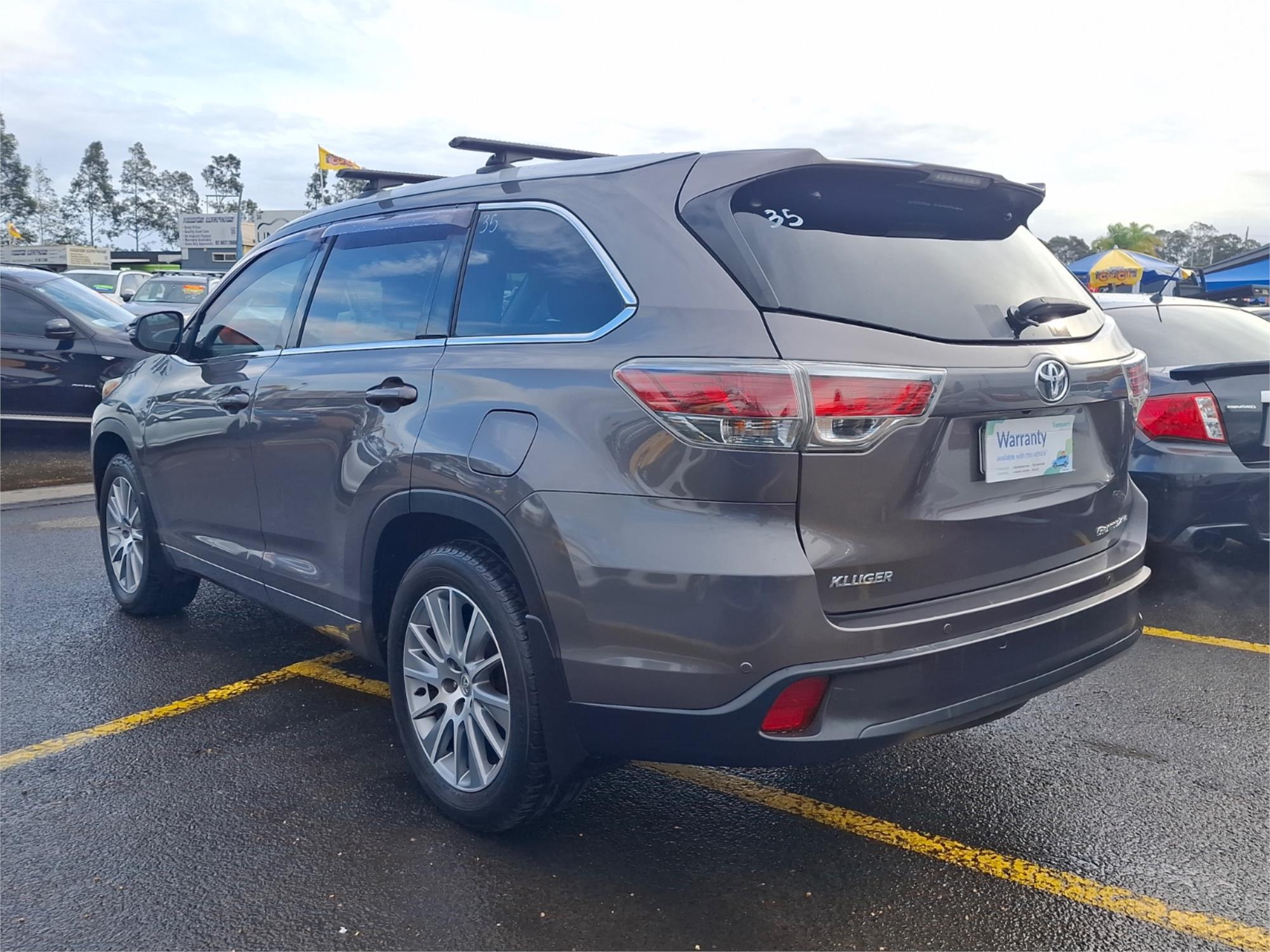 2014 TOYOTA KLUGER GSU55R GRANDE (4x4) 6 SP AUTOMATIC 4D WAGON