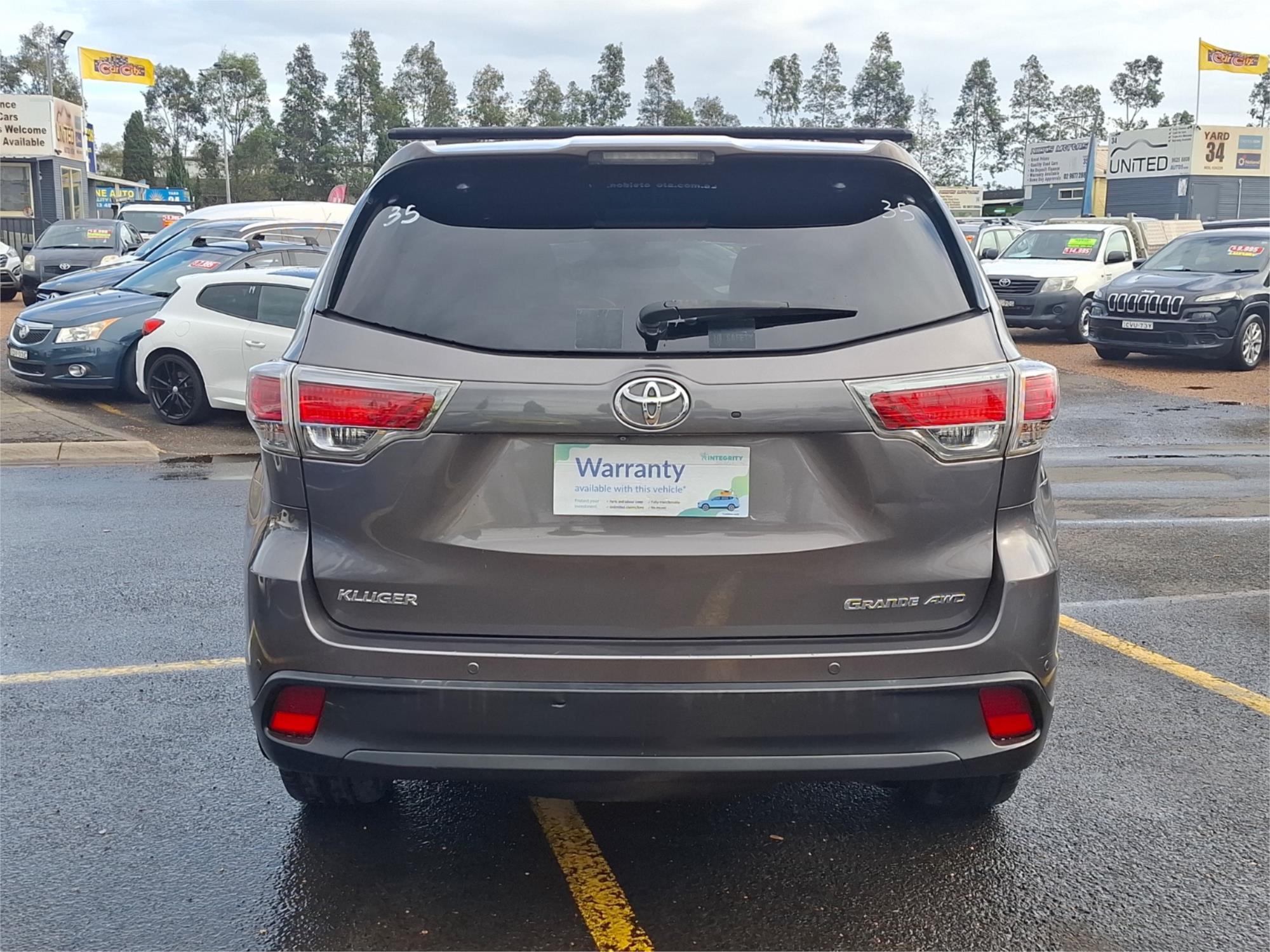 2014 TOYOTA KLUGER GSU55R GRANDE (4x4) 6 SP AUTOMATIC 4D WAGON