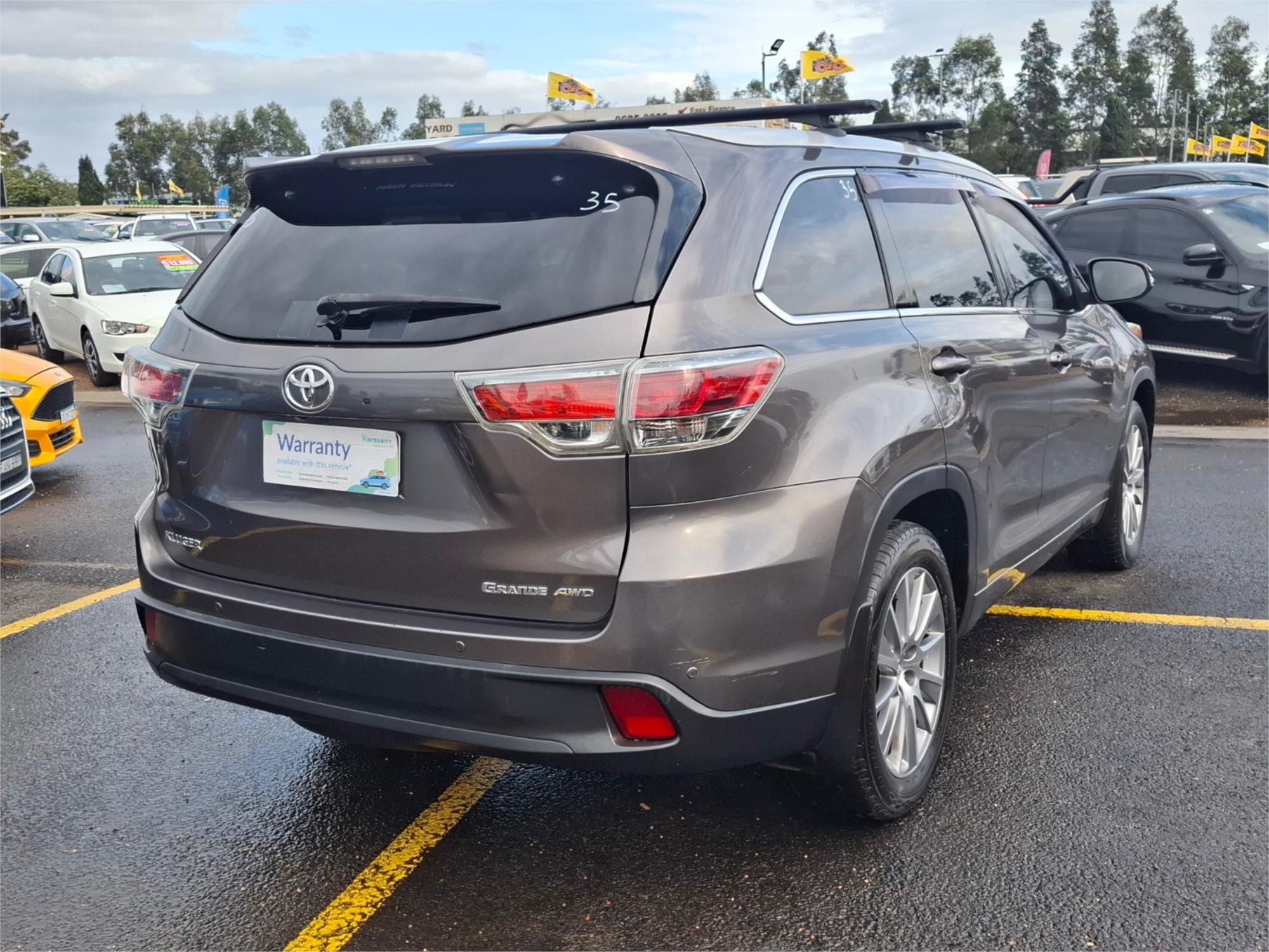 2014 TOYOTA KLUGER GSU55R GRANDE (4x4) 6 SP AUTOMATIC 4D WAGON