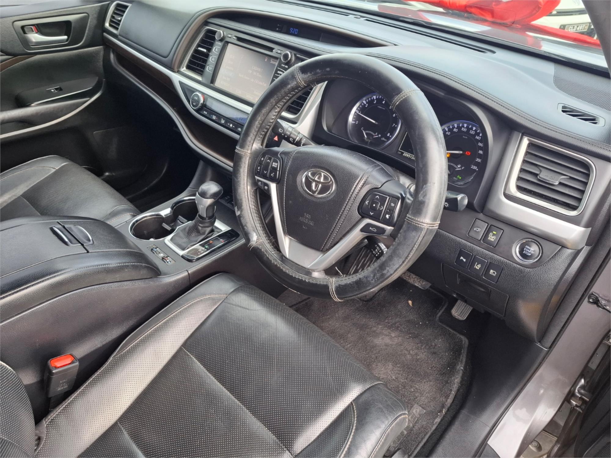 2014 TOYOTA KLUGER GSU55R GRANDE (4x4) 6 SP AUTOMATIC 4D WAGON
