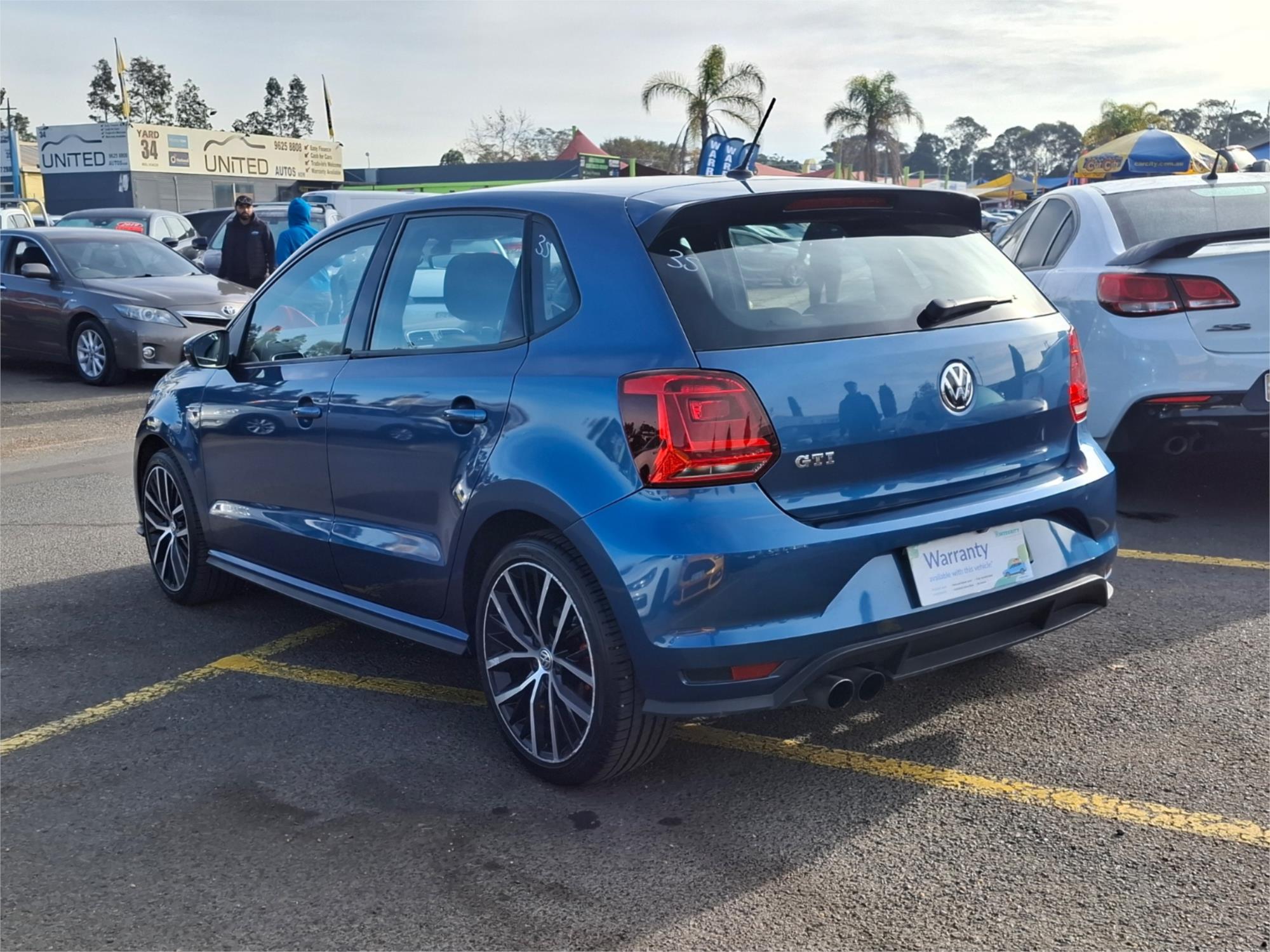 2017 VOLKSWAGEN POLO 6R MY17 GTI 7 SP AUTO DIRECT SHIFT 5D HATCHBACK