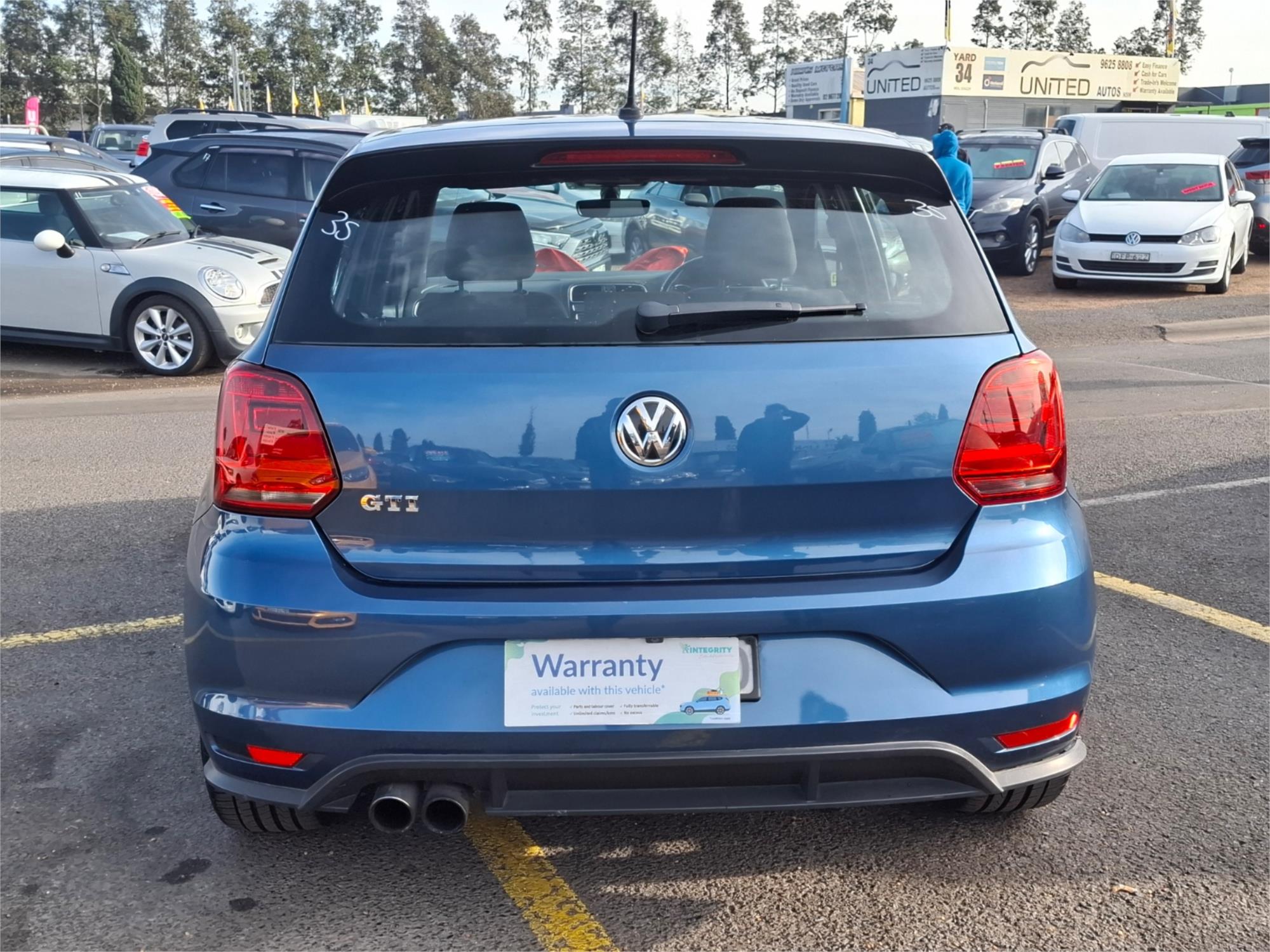 2017 VOLKSWAGEN POLO 6R MY17 GTI 7 SP AUTO DIRECT SHIFT 5D HATCHBACK