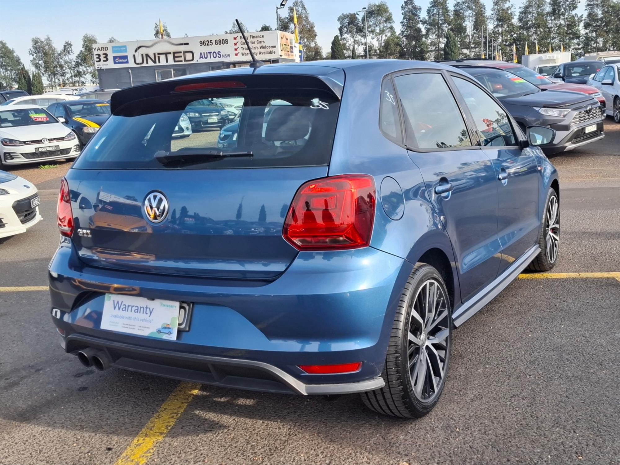 2017 VOLKSWAGEN POLO 6R MY17 GTI 7 SP AUTO DIRECT SHIFT 5D HATCHBACK