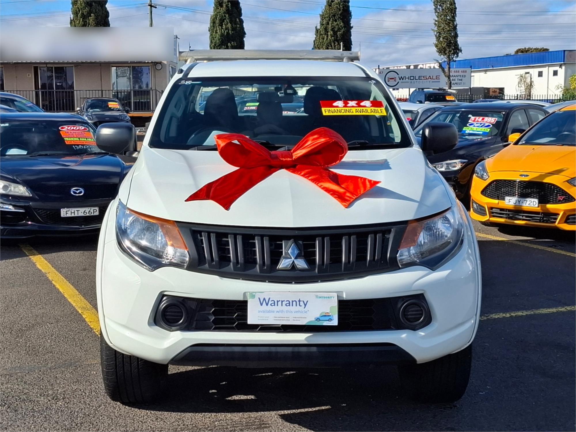 2017 MITSUBISHI TRITON MQ MY17 GLX (4x4) 5 SP AUTOMATIC DUAL CAB UTILITY