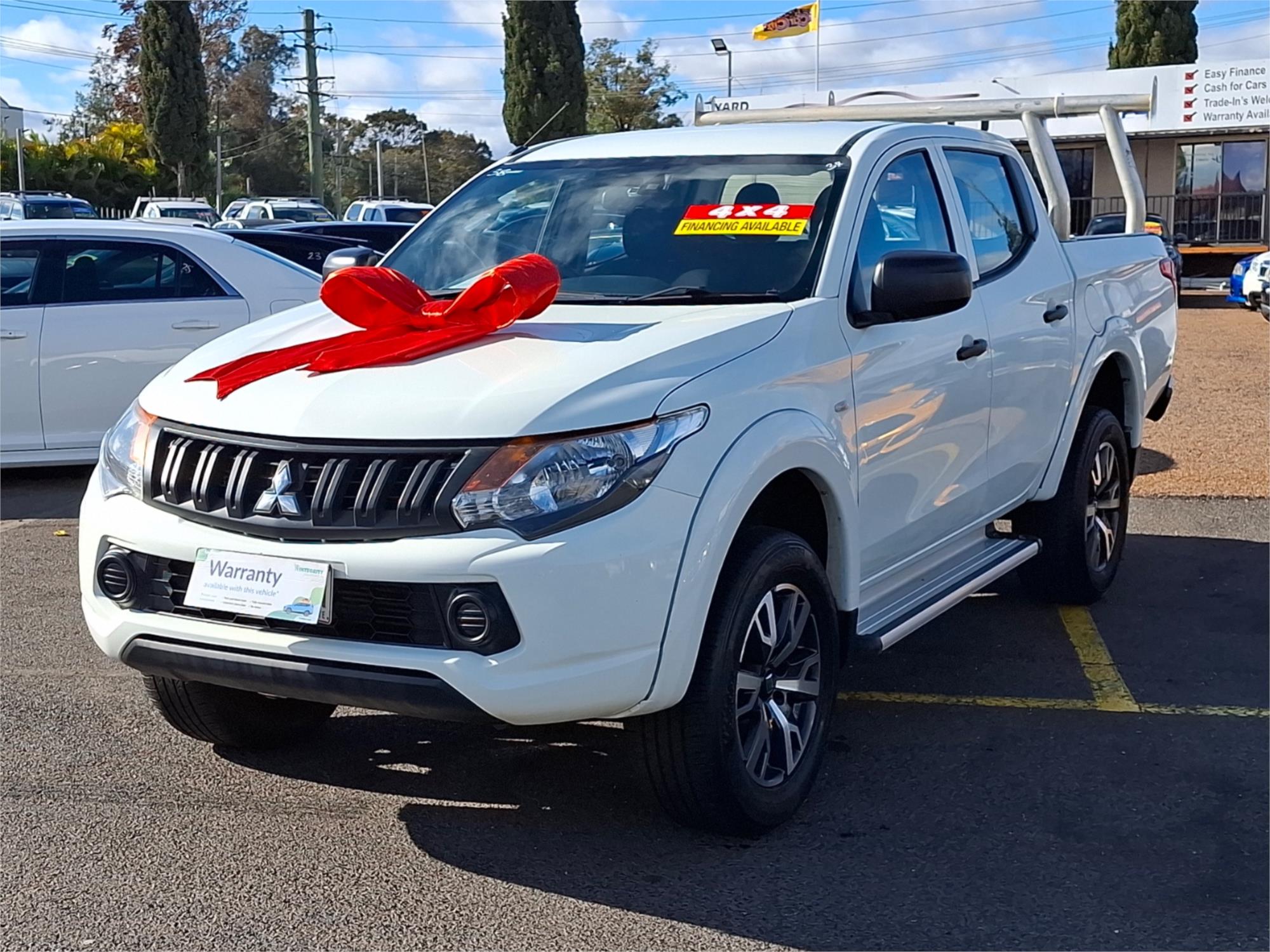2017 MITSUBISHI TRITON MQ MY17 GLX (4x4) 5 SP AUTOMATIC DUAL CAB UTILITY