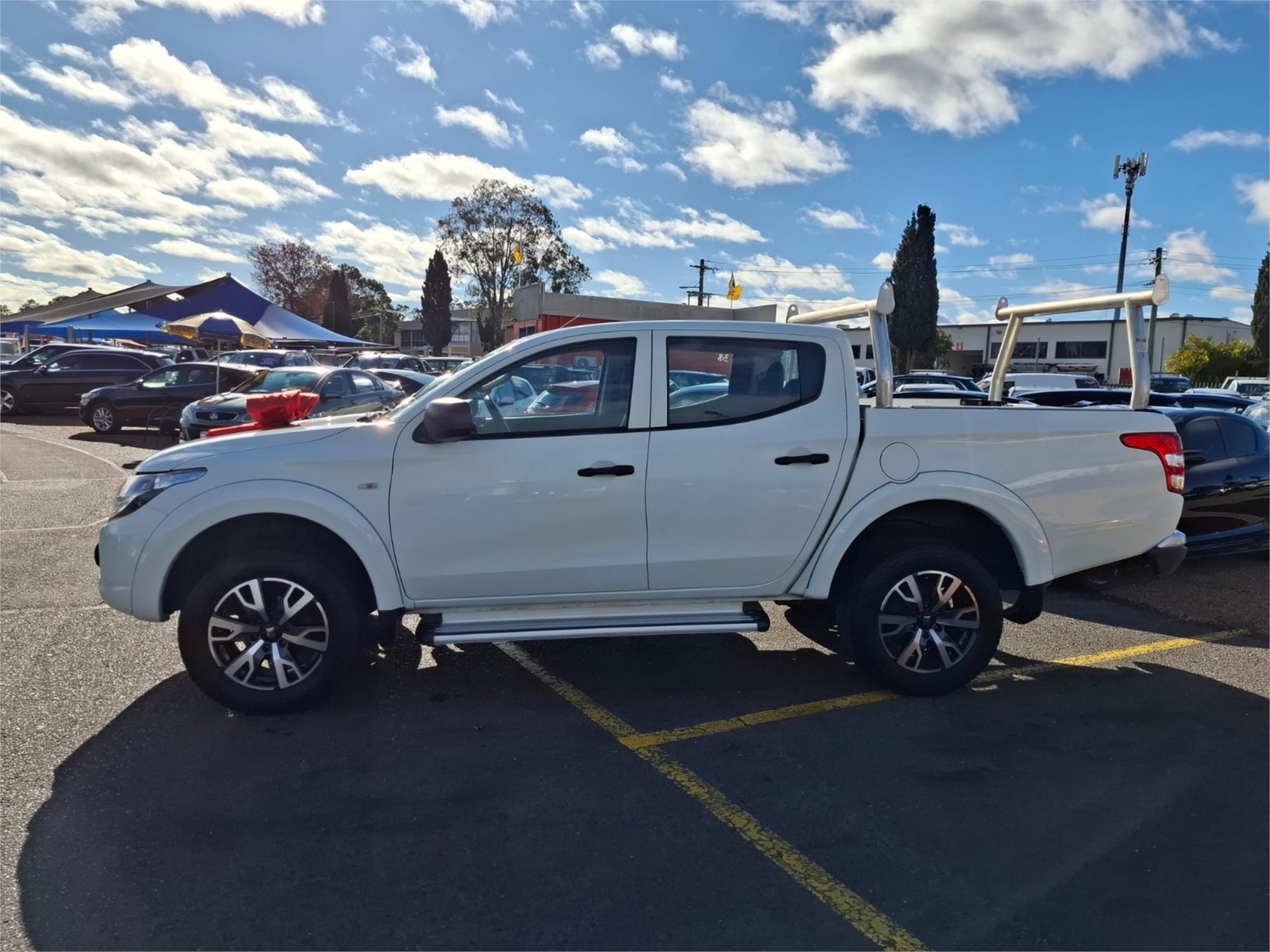 2017 MITSUBISHI TRITON MQ MY17 GLX (4x4) 5 SP AUTOMATIC DUAL CAB UTILITY