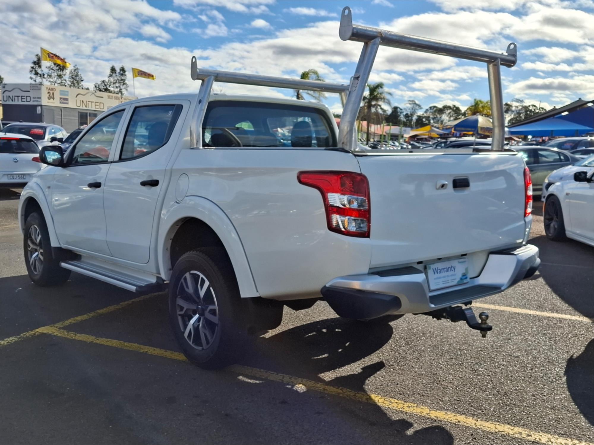 2017 MITSUBISHI TRITON MQ MY17 GLX (4x4) 5 SP AUTOMATIC DUAL CAB UTILITY