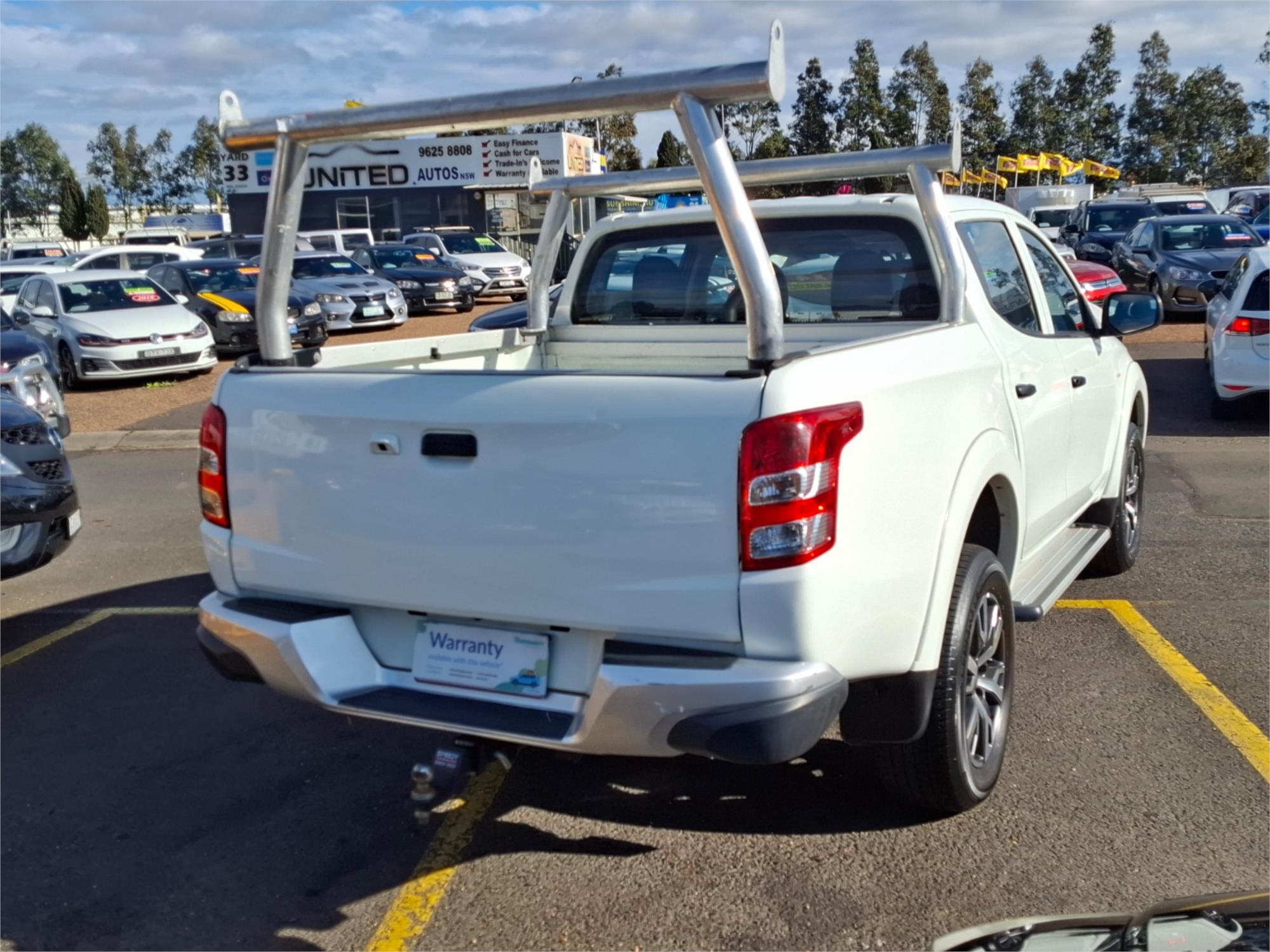 2017 MITSUBISHI TRITON MQ MY17 GLX (4x4) 5 SP AUTOMATIC DUAL CAB UTILITY