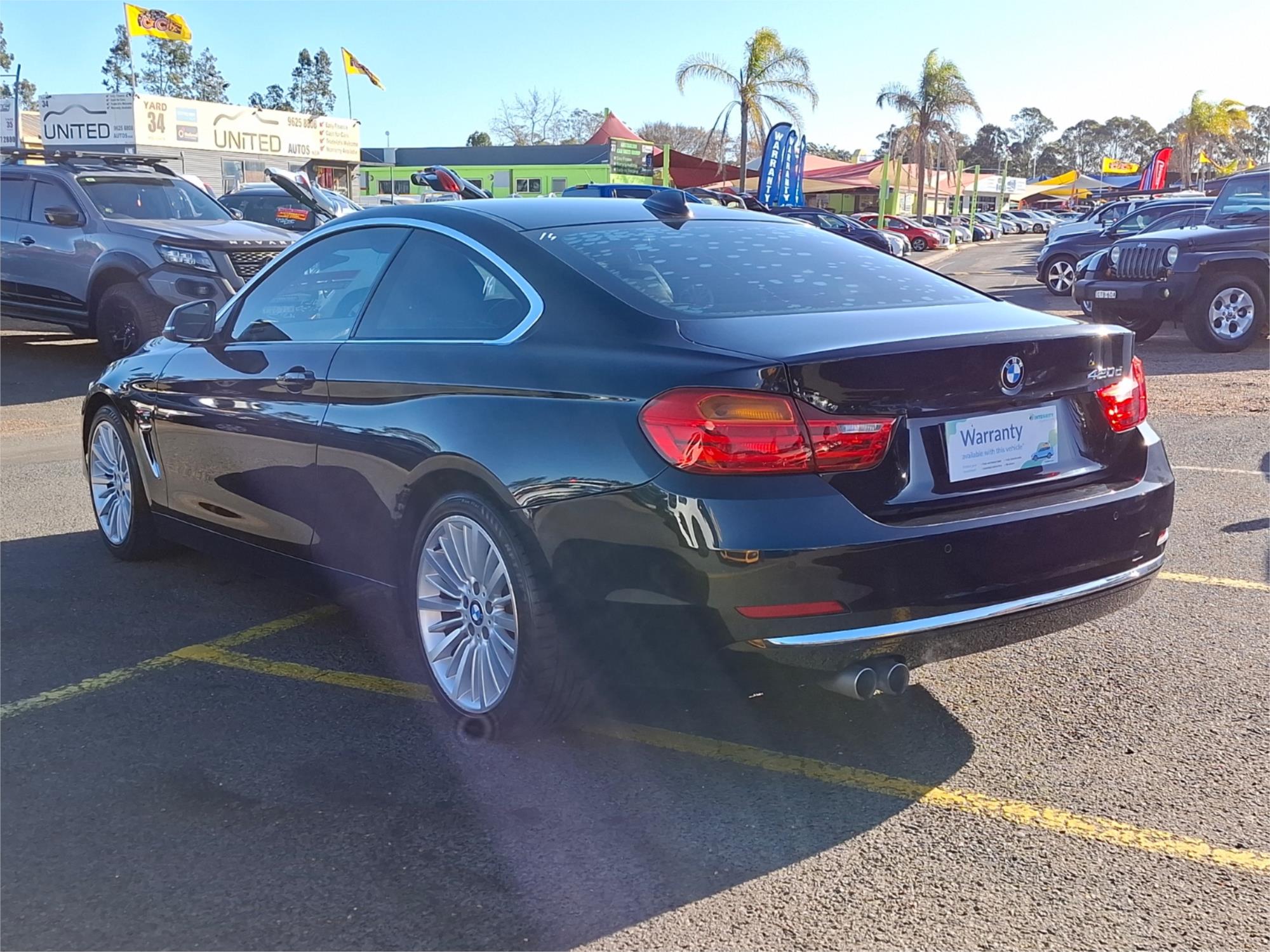 2016 BMW 4 F32 MY15 20d LUXURY LINE 8 SP AUTOMATIC SEDAN