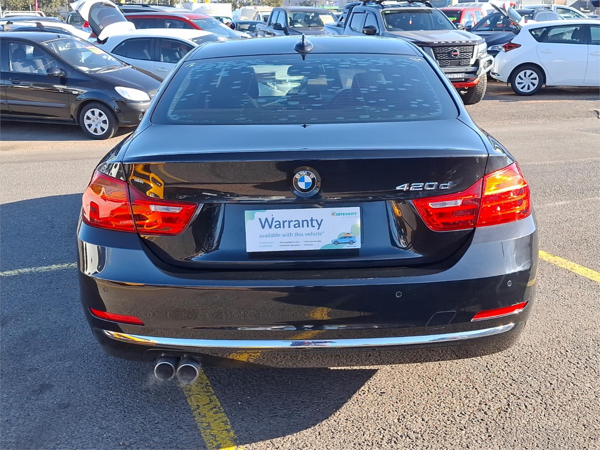 2016 BMW 4 F32 MY15 20d LUXURY LINE 8 SP AUTOMATIC SEDAN