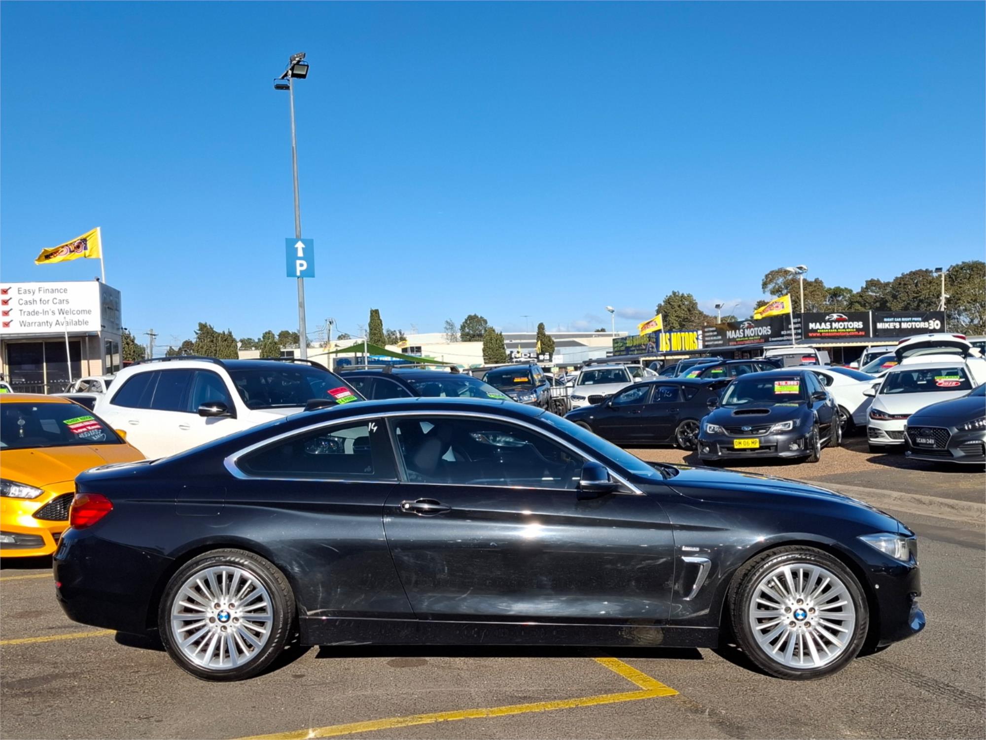 2016 BMW 4 F32 MY15 20d LUXURY LINE 8 SP AUTOMATIC SEDAN