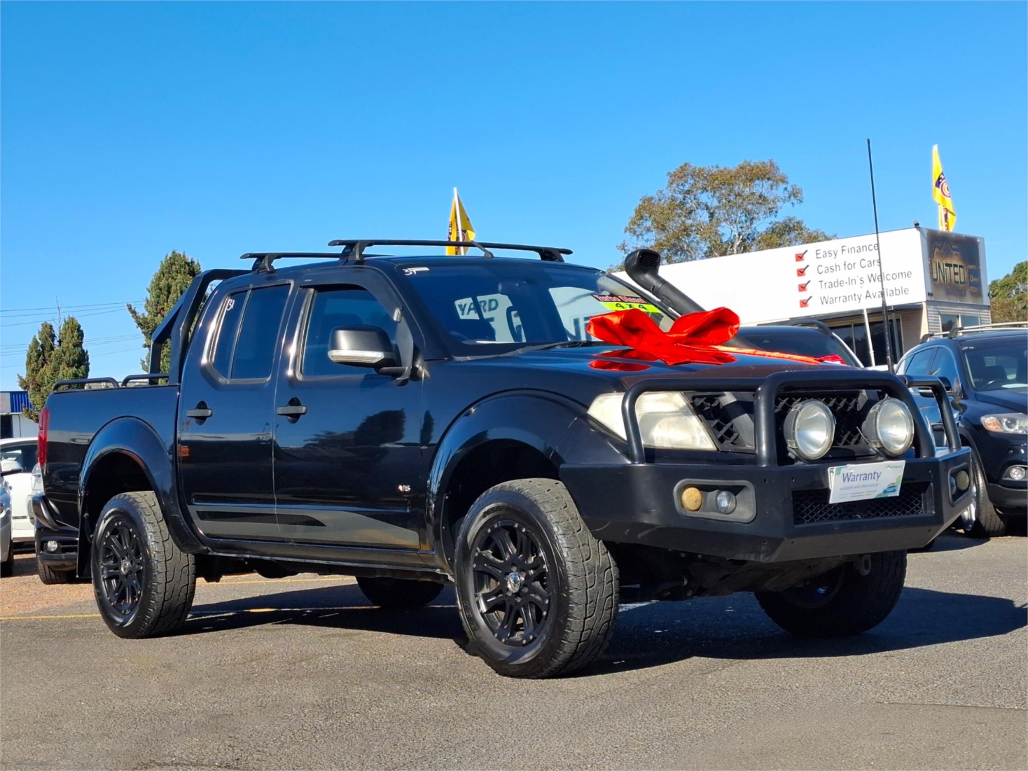 2012 NISSAN NAVARA D40 MY12 ST-X 550 (4x4) 7 SP AUTOMATIC DUAL CAB UTILITY