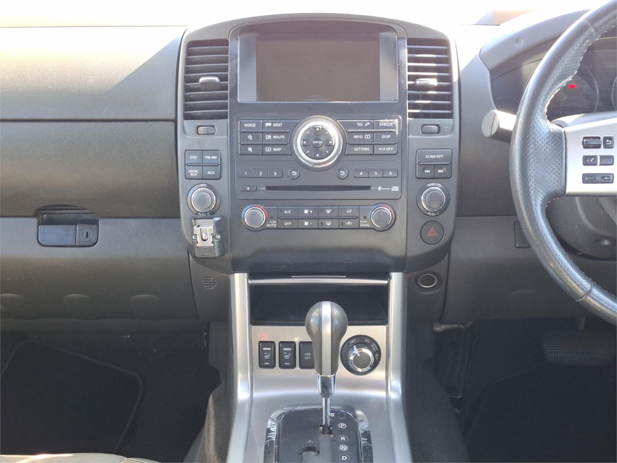 2012 NISSAN NAVARA D40 MY12 ST-X 550 (4x4) 7 SP AUTOMATIC DUAL CAB UTILITY
