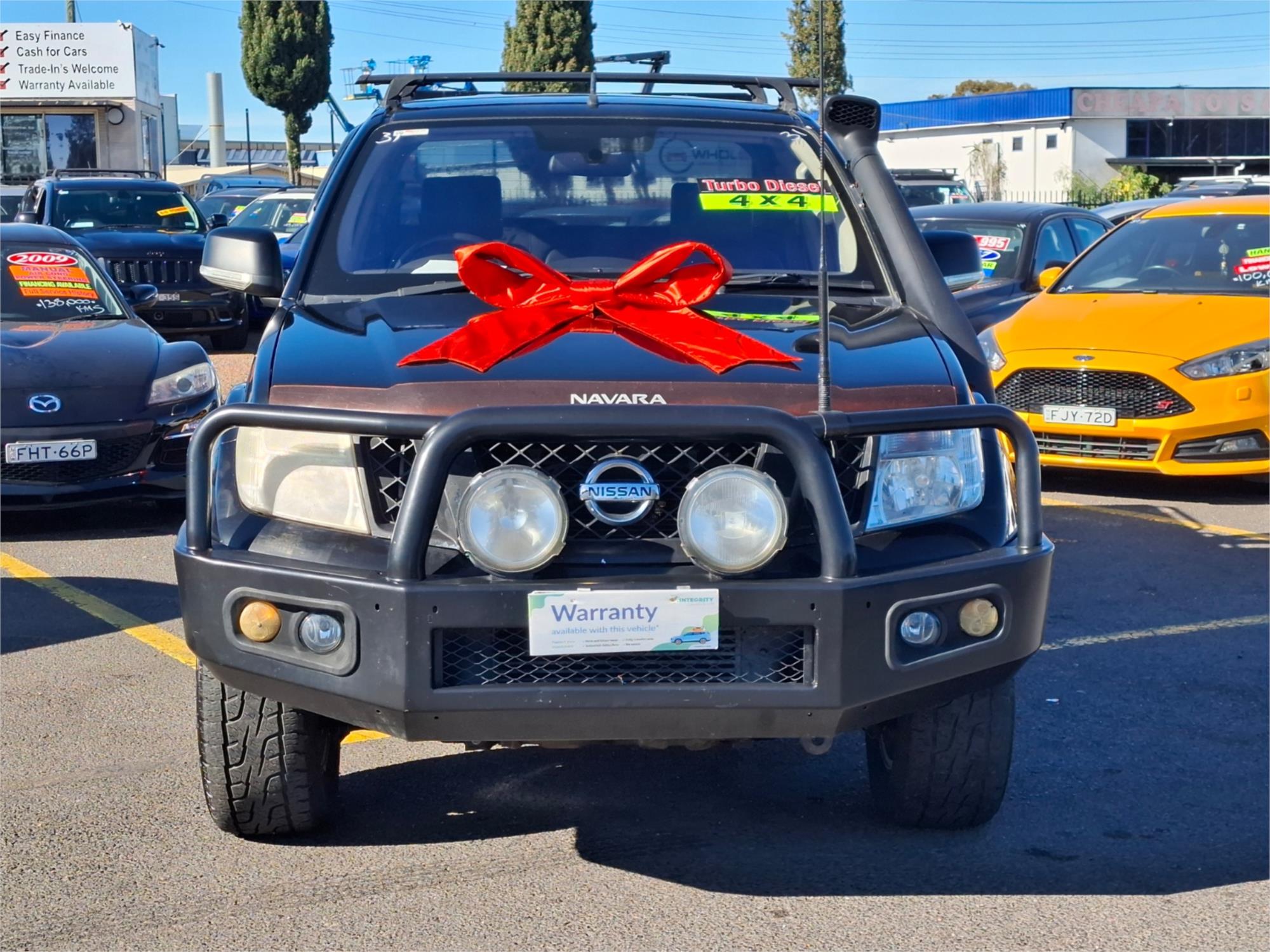 2012 NISSAN NAVARA D40 MY12 ST-X 550 (4x4) 7 SP AUTOMATIC DUAL CAB UTILITY