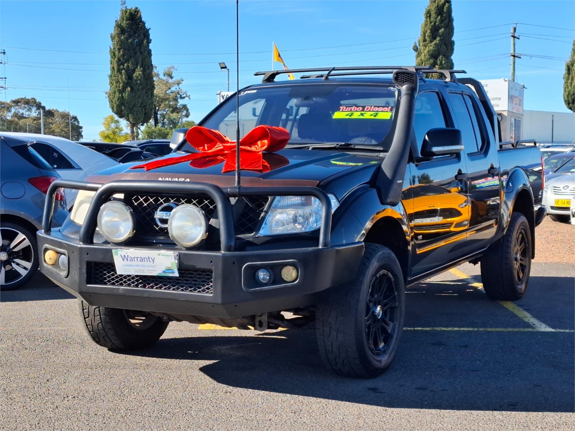 2012 NISSAN NAVARA D40 MY12 ST-X 550 (4x4) 7 SP AUTOMATIC DUAL CAB UTILITY