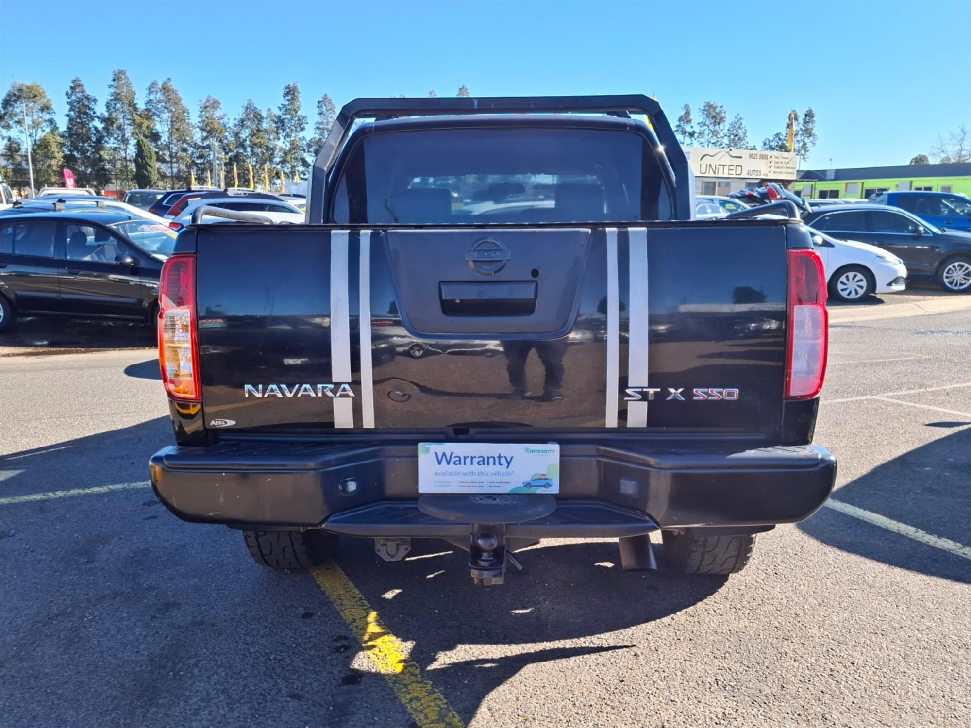 2012 NISSAN NAVARA D40 MY12 ST-X 550 (4x4) 7 SP AUTOMATIC DUAL CAB UTILITY