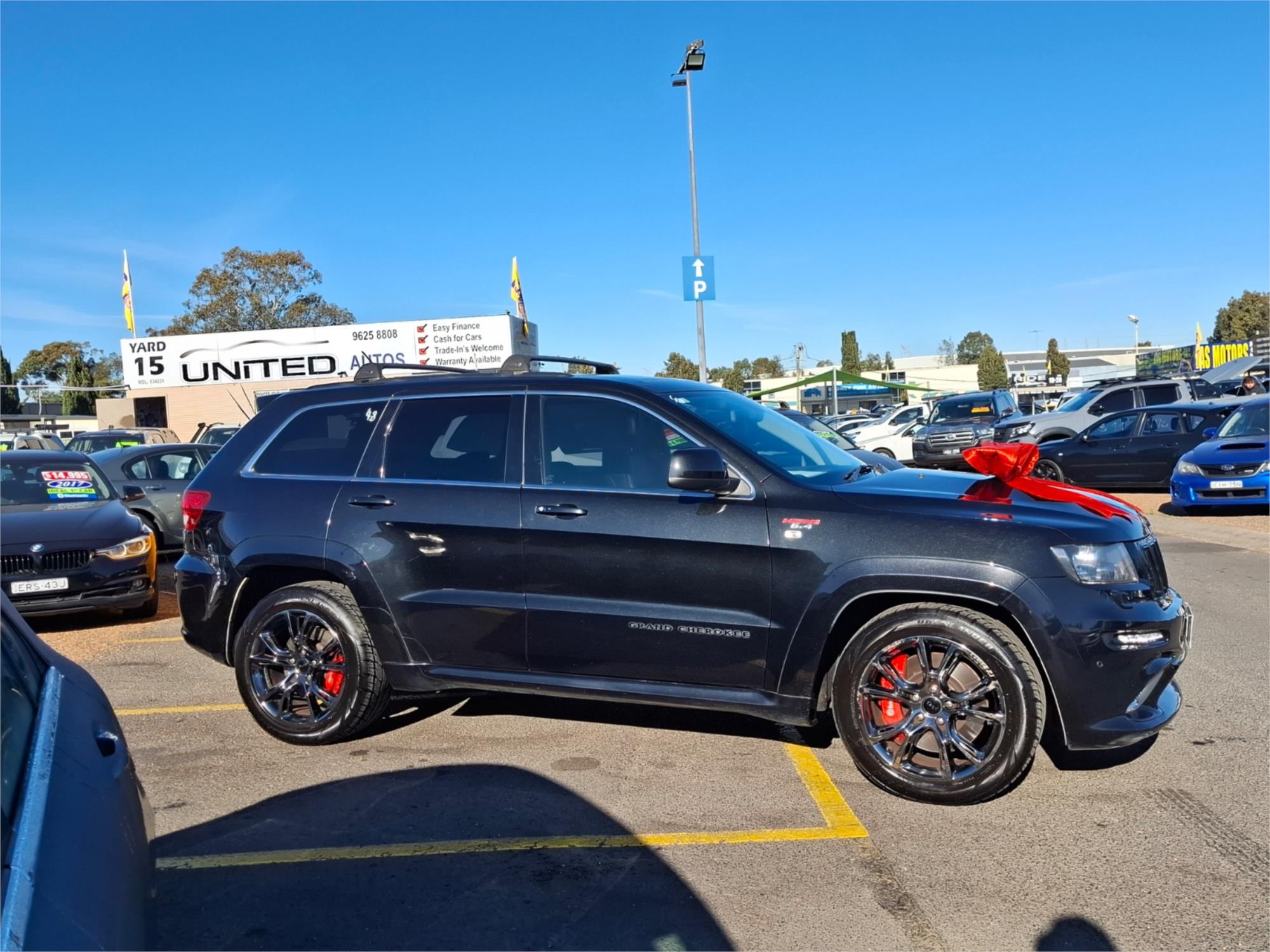 2013 JEEP GRAND CHEROKEE WK SRT-8 SPORTS AUTOMATIC WAGON