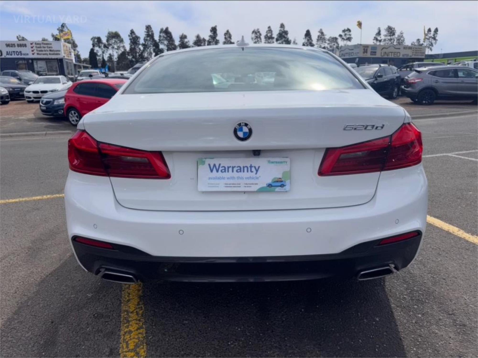 2020 BMW 5 20d M SPORT 8 SP AUTOMATIC 4D SEDAN