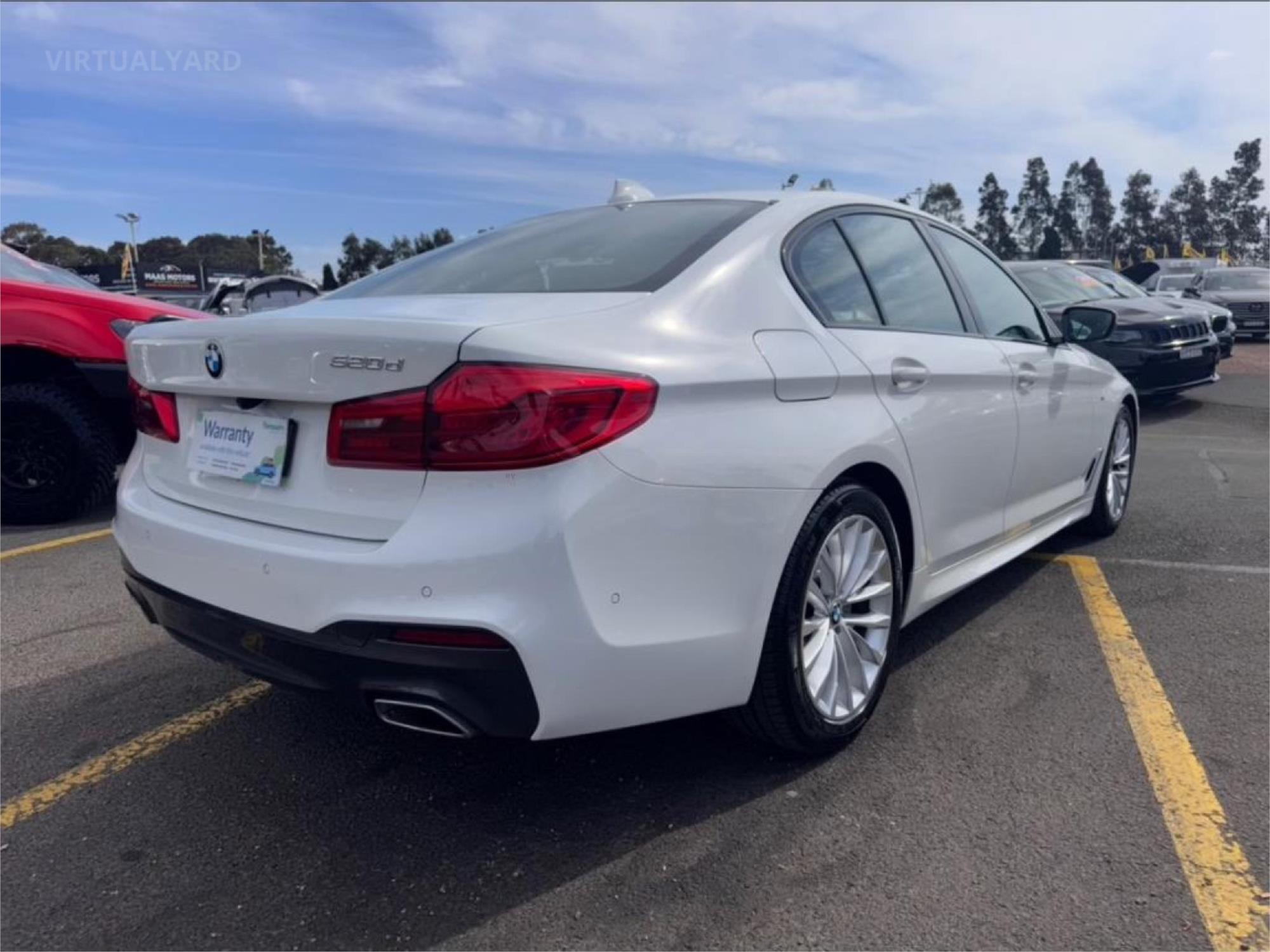 2020 BMW 5 20d M SPORT 8 SP AUTOMATIC 4D SEDAN