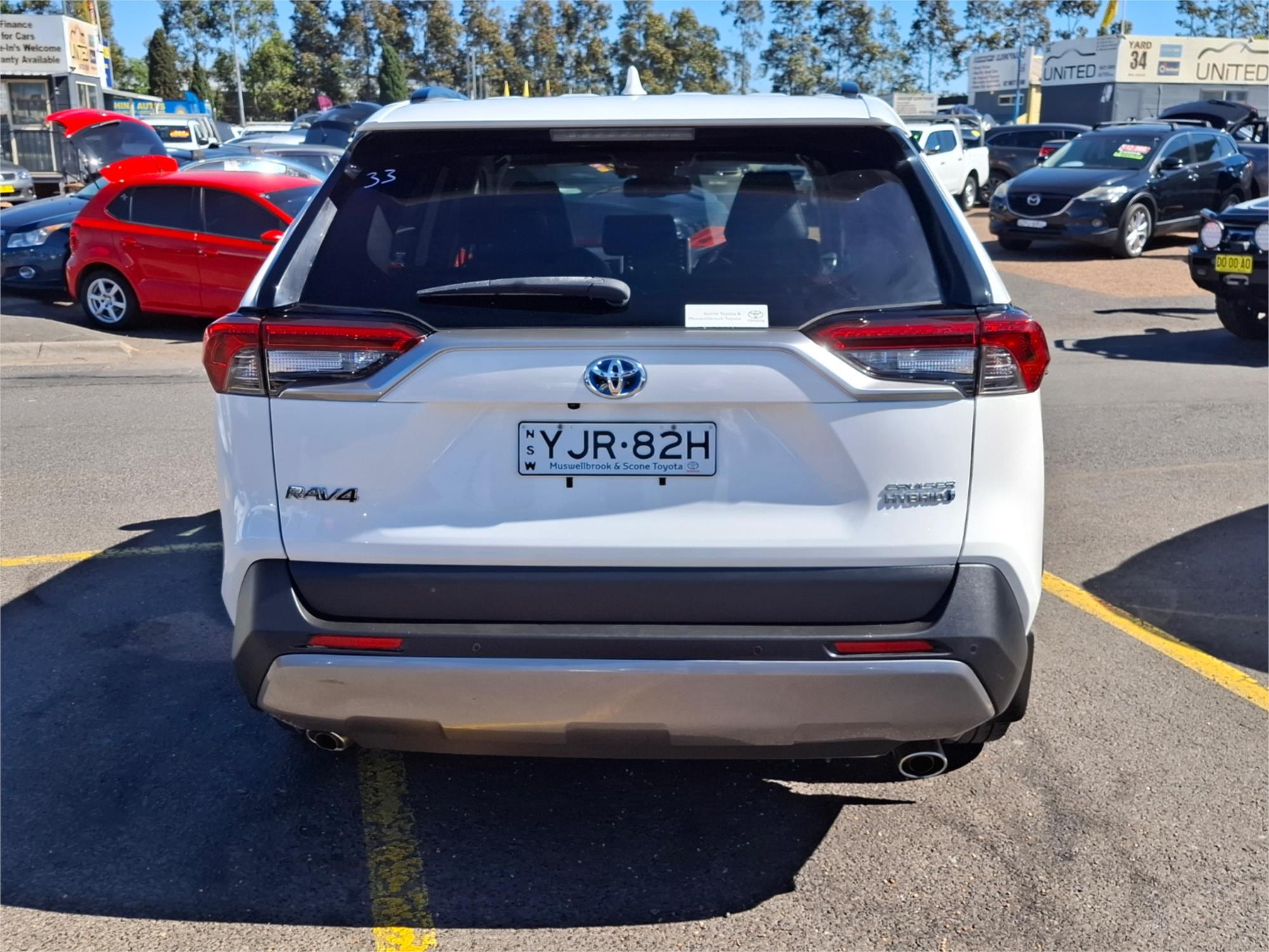 2021 TOYOTA RAV4 AXAH52R CRUISER (2WD) HYBRID CONTINUOUS VARIABLE 5D WAGON
