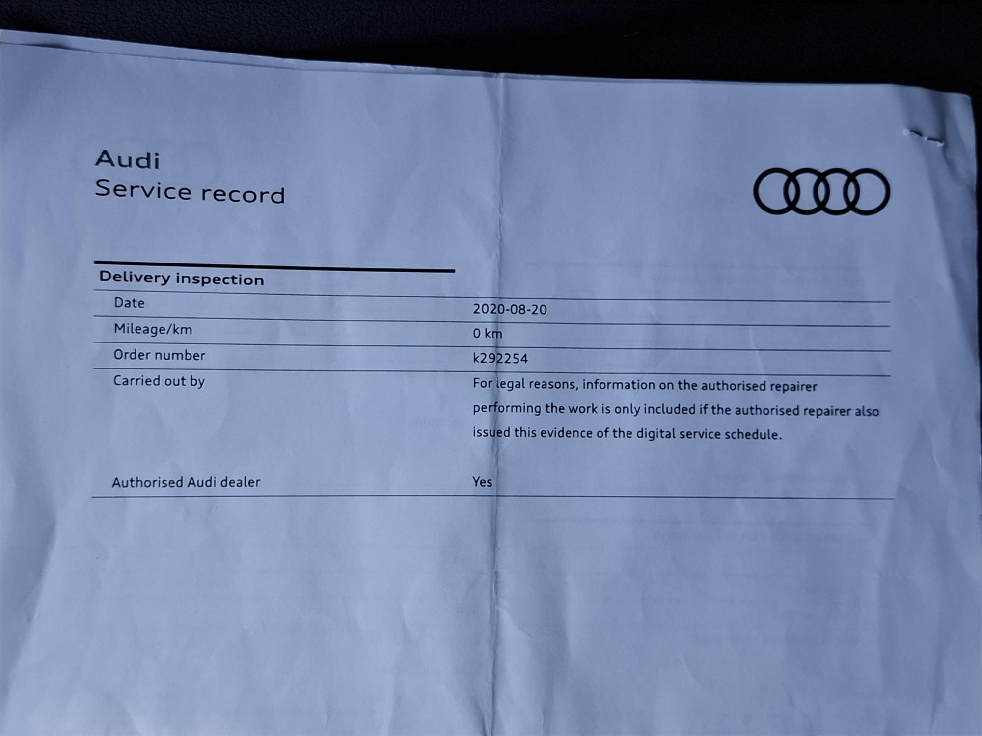 2020 AUDI Q3 F3 MY20 40 TFSI QUATTRO 7 SP AUTO S-TRONIC 4D WAGON