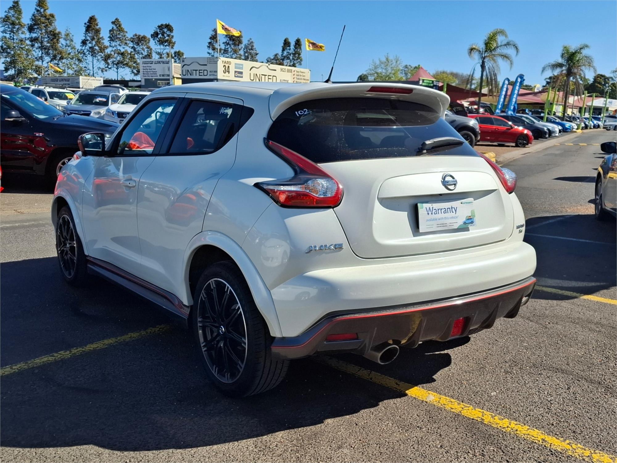 2019 NISSAN JUKE F15 MY18 NISMO RS (AWD) CONTINUOUS VARIABLE 4D WAGON