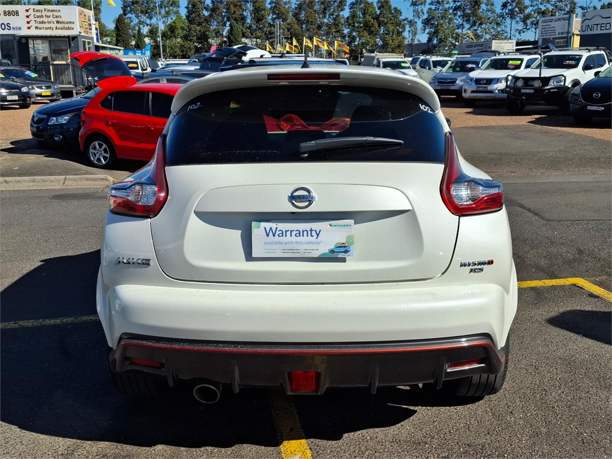 2019 NISSAN JUKE F15 MY18 NISMO RS (AWD) CONTINUOUS VARIABLE 4D WAGON