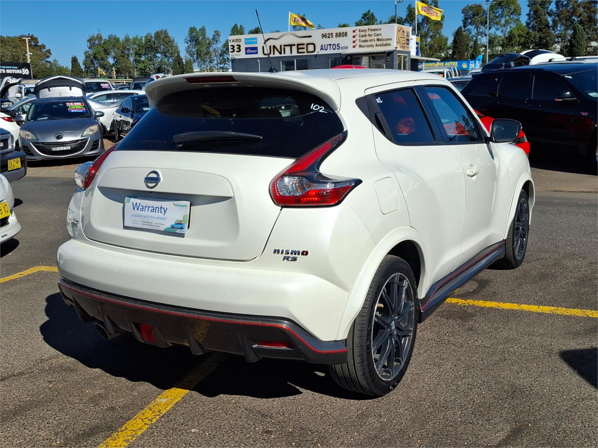 2019 NISSAN JUKE F15 MY18 NISMO RS (AWD) CONTINUOUS VARIABLE 4D WAGON