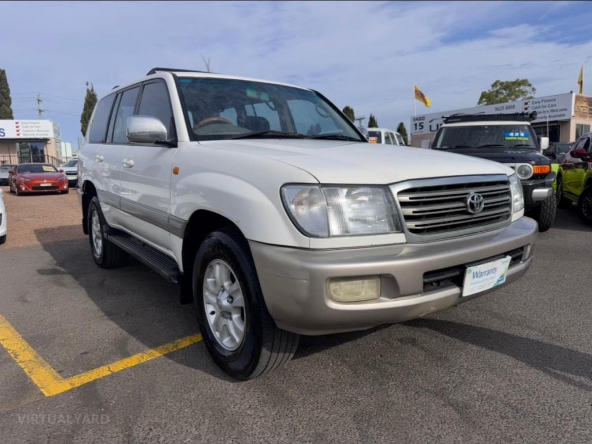 2003 TOYOTA LANDCRUISER UZJ100R SAHARA (4x4) 5 SP AUTOMATIC 4D WAGON