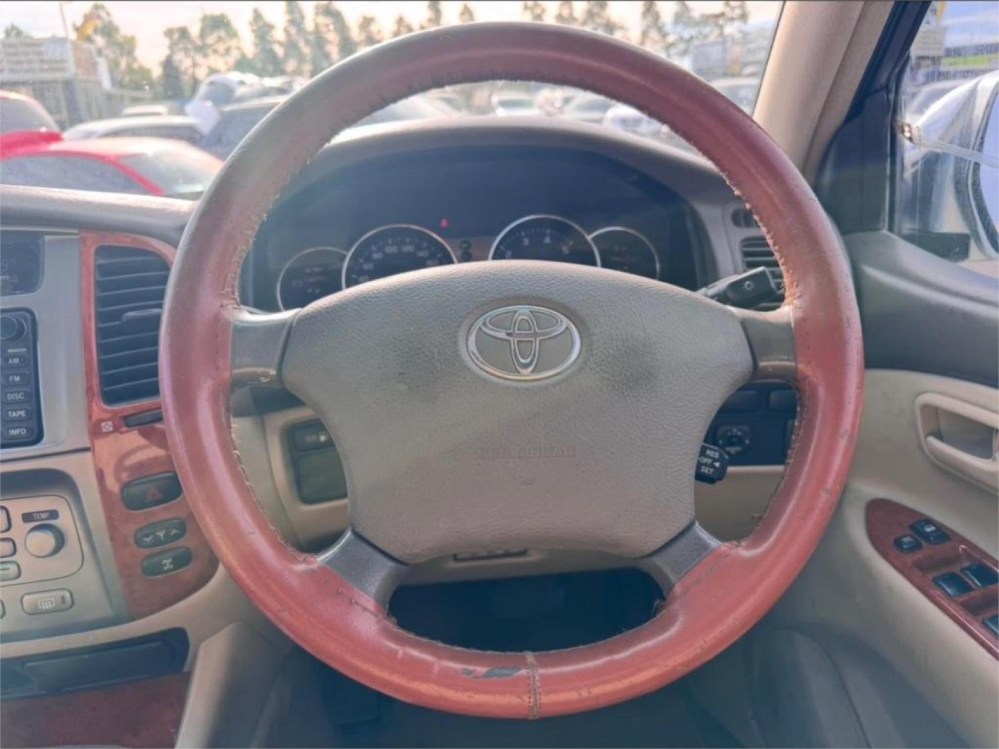 2003 TOYOTA LANDCRUISER UZJ100R SAHARA (4x4) 5 SP AUTOMATIC 4D WAGON