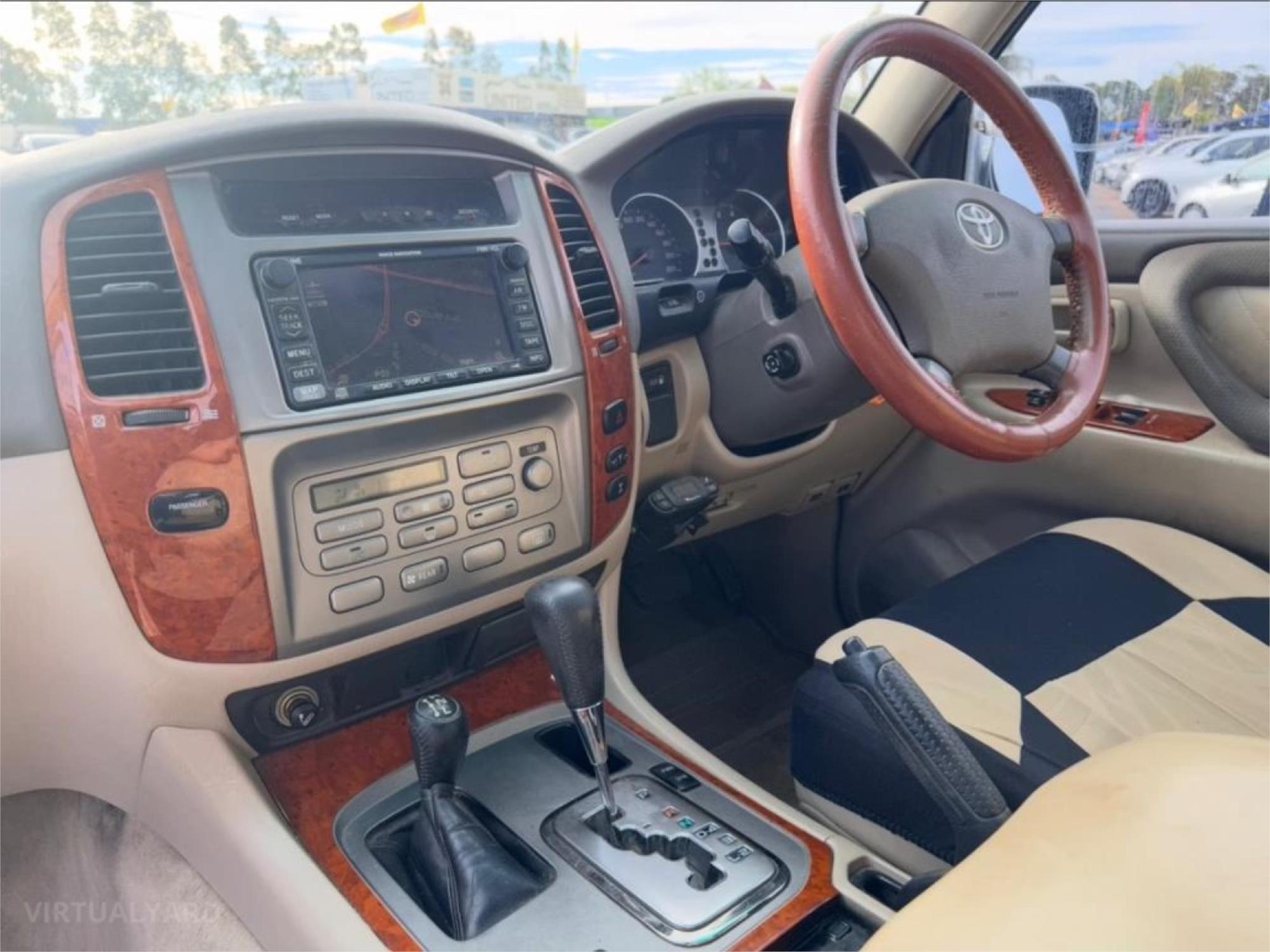 2003 TOYOTA LANDCRUISER UZJ100R SAHARA (4x4) 5 SP AUTOMATIC 4D WAGON