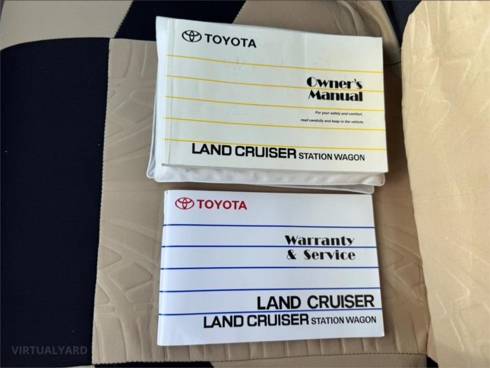 2003 TOYOTA LANDCRUISER UZJ100R SAHARA (4x4) 5 SP AUTOMATIC 4D WAGON