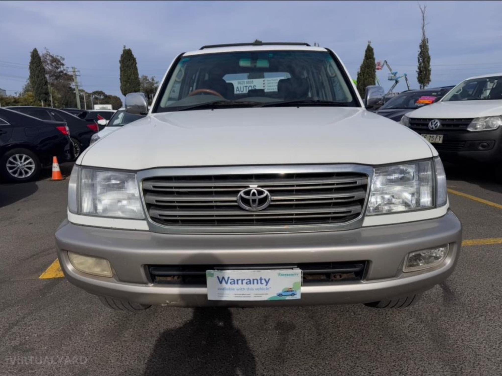 2003 TOYOTA LANDCRUISER UZJ100R SAHARA (4x4) 5 SP AUTOMATIC 4D WAGON