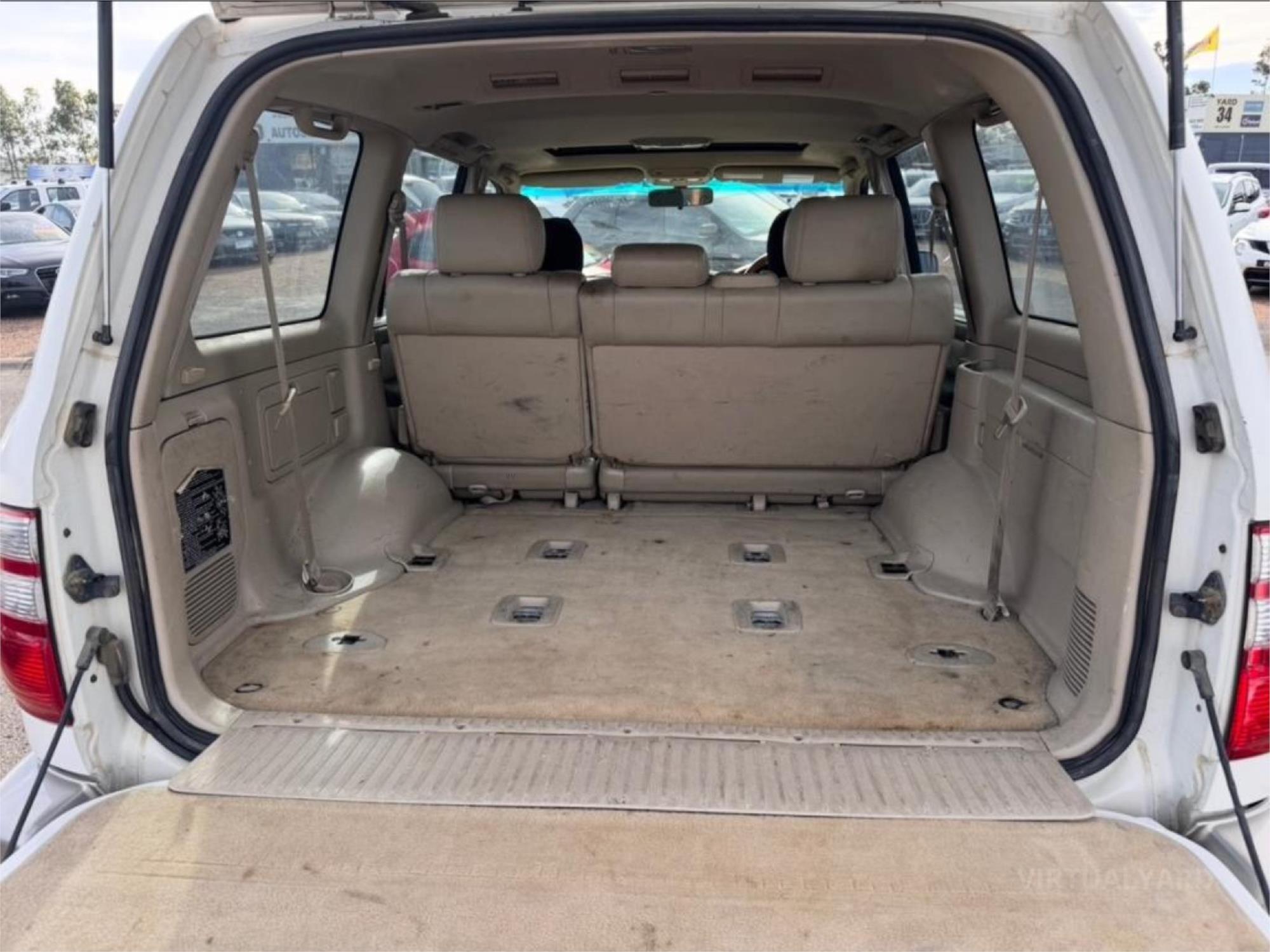 2003 TOYOTA LANDCRUISER UZJ100R SAHARA (4x4) 5 SP AUTOMATIC 4D WAGON