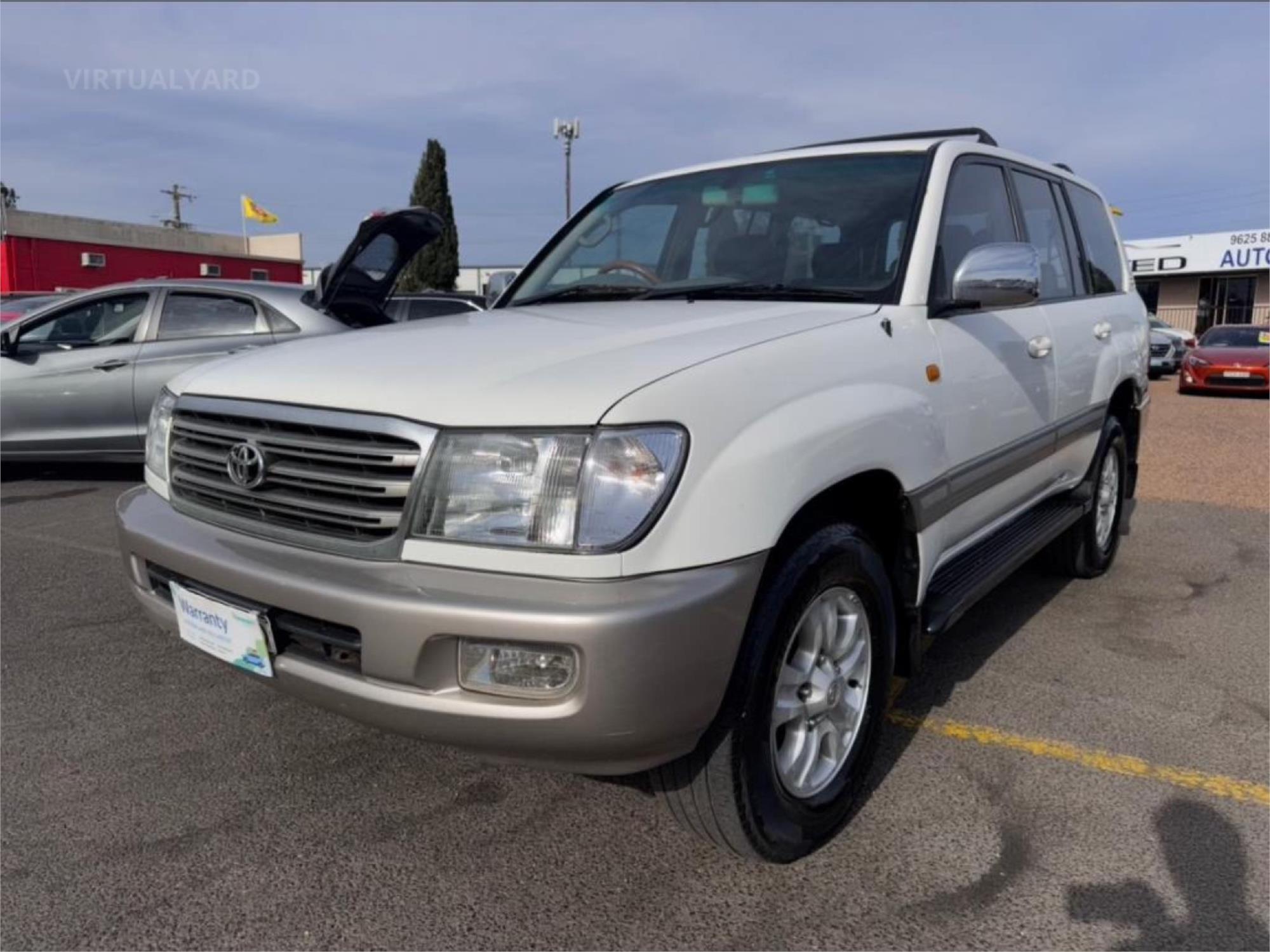 2003 TOYOTA LANDCRUISER UZJ100R SAHARA (4x4) 5 SP AUTOMATIC 4D WAGON