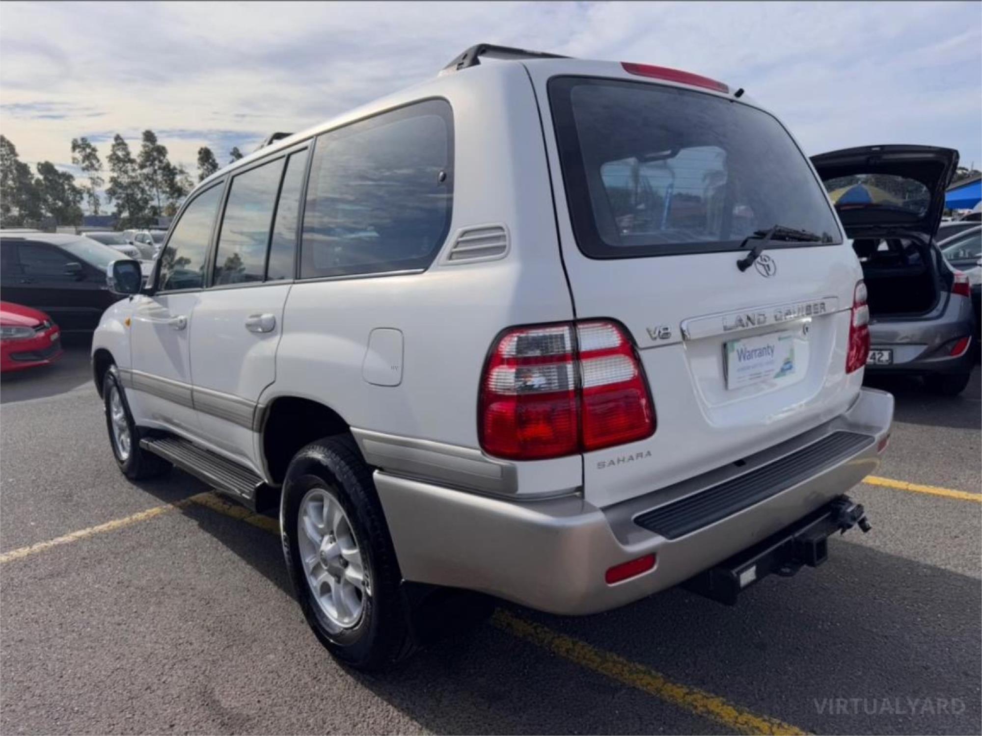 2003 TOYOTA LANDCRUISER UZJ100R SAHARA (4x4) 5 SP AUTOMATIC 4D WAGON