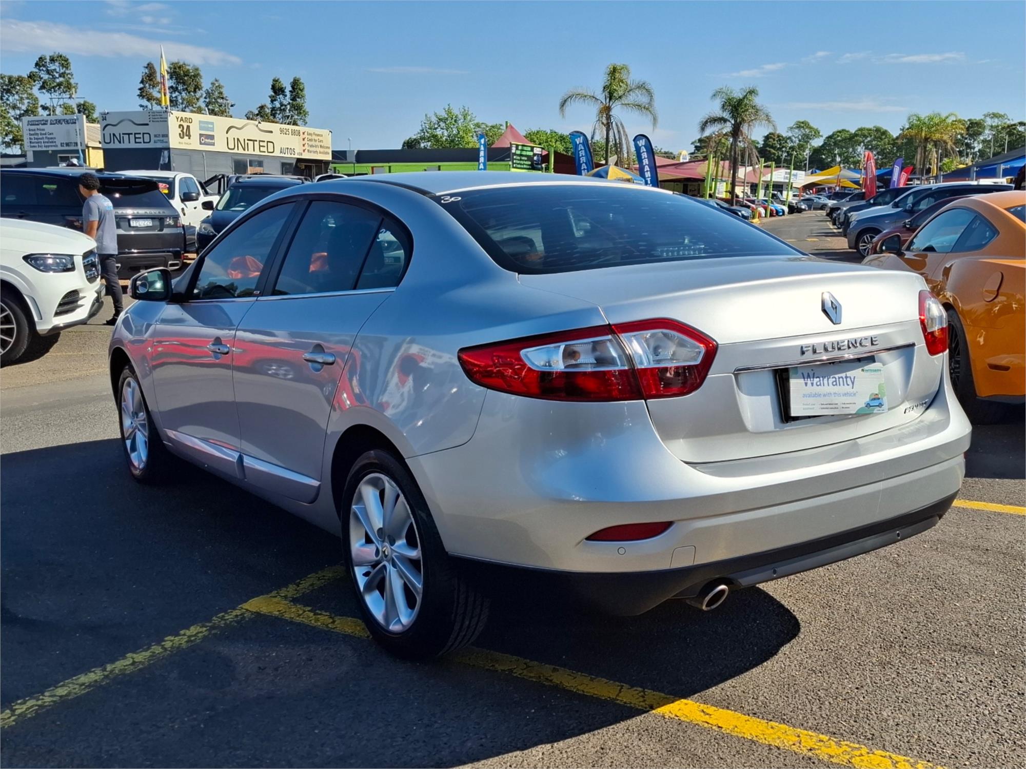 2014 RENAULT FLUENCE X38 MY13 DYNAMIQUE CONTINUOUS VARIABLE 4D SEDAN